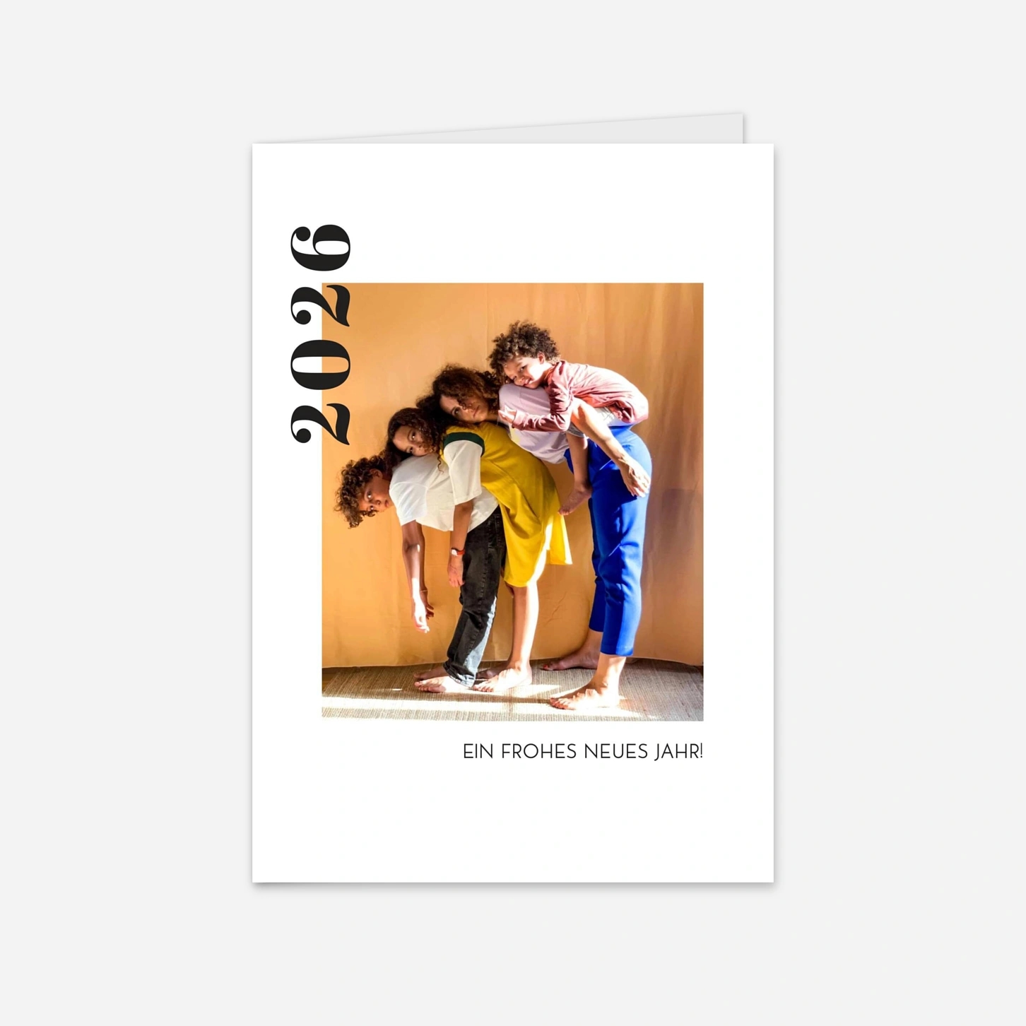 Weihnachtskarte Jahreswende