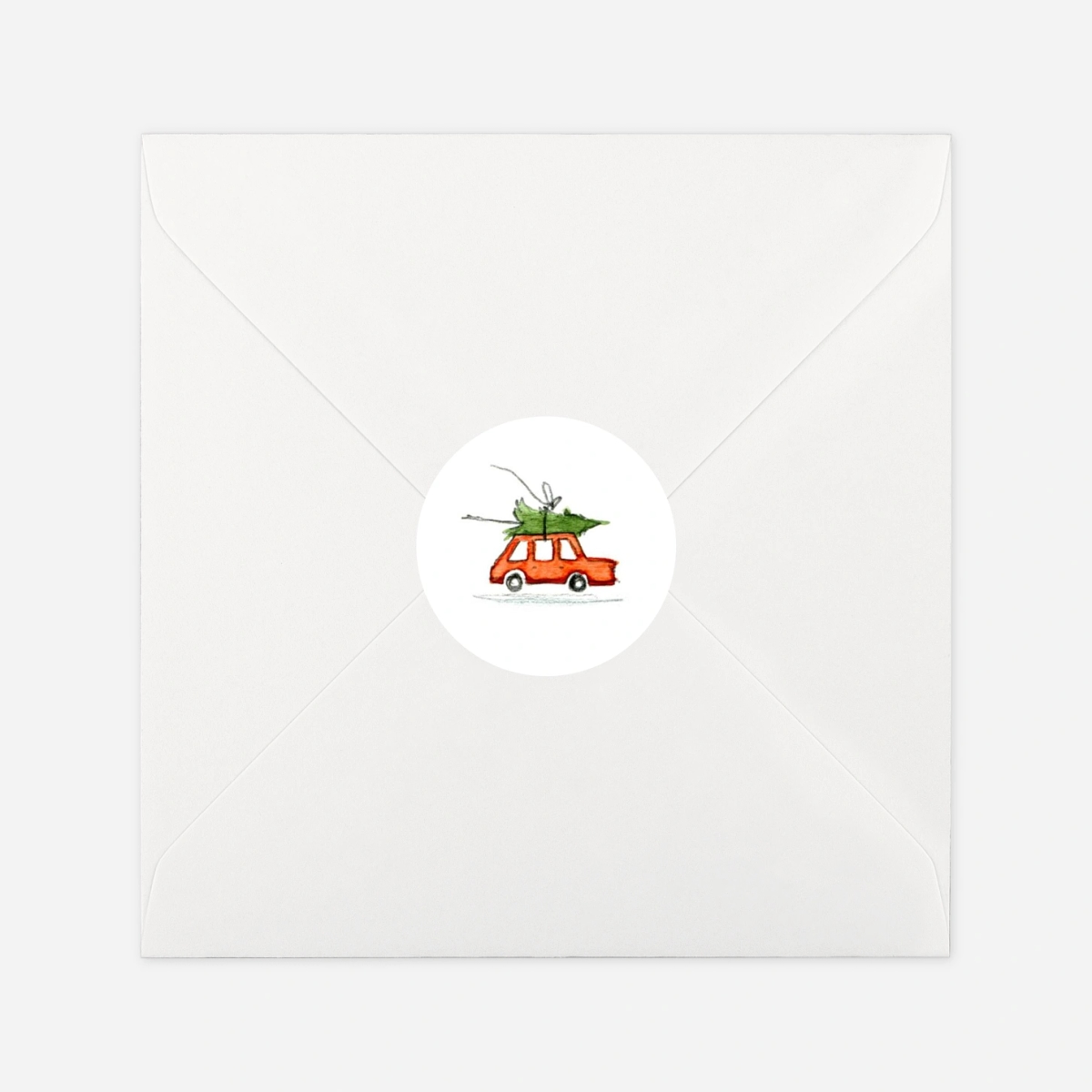 Geschenkaufkleber Weihnachten Jingle Bells