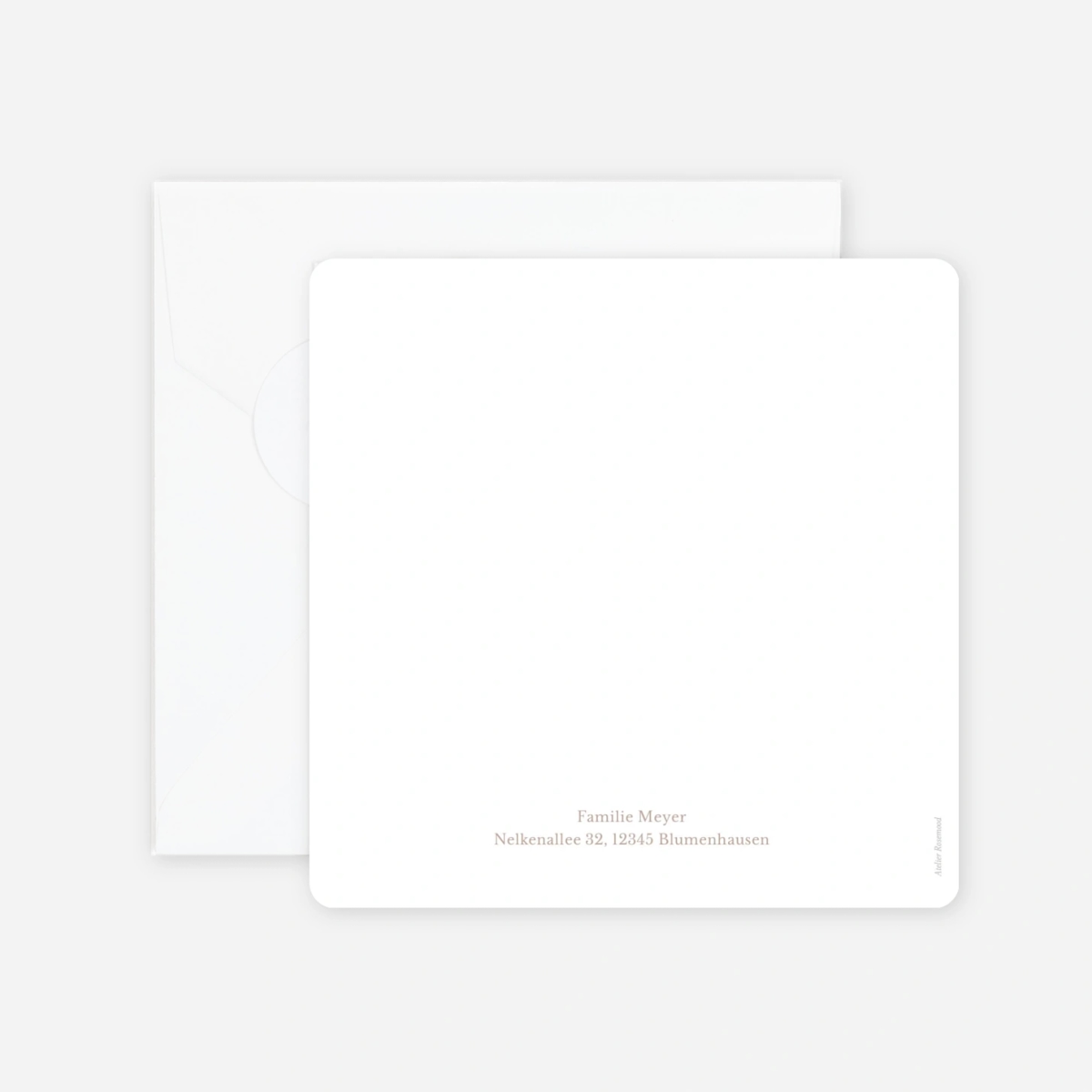 Geburtskarte Kleines Blütenwunder