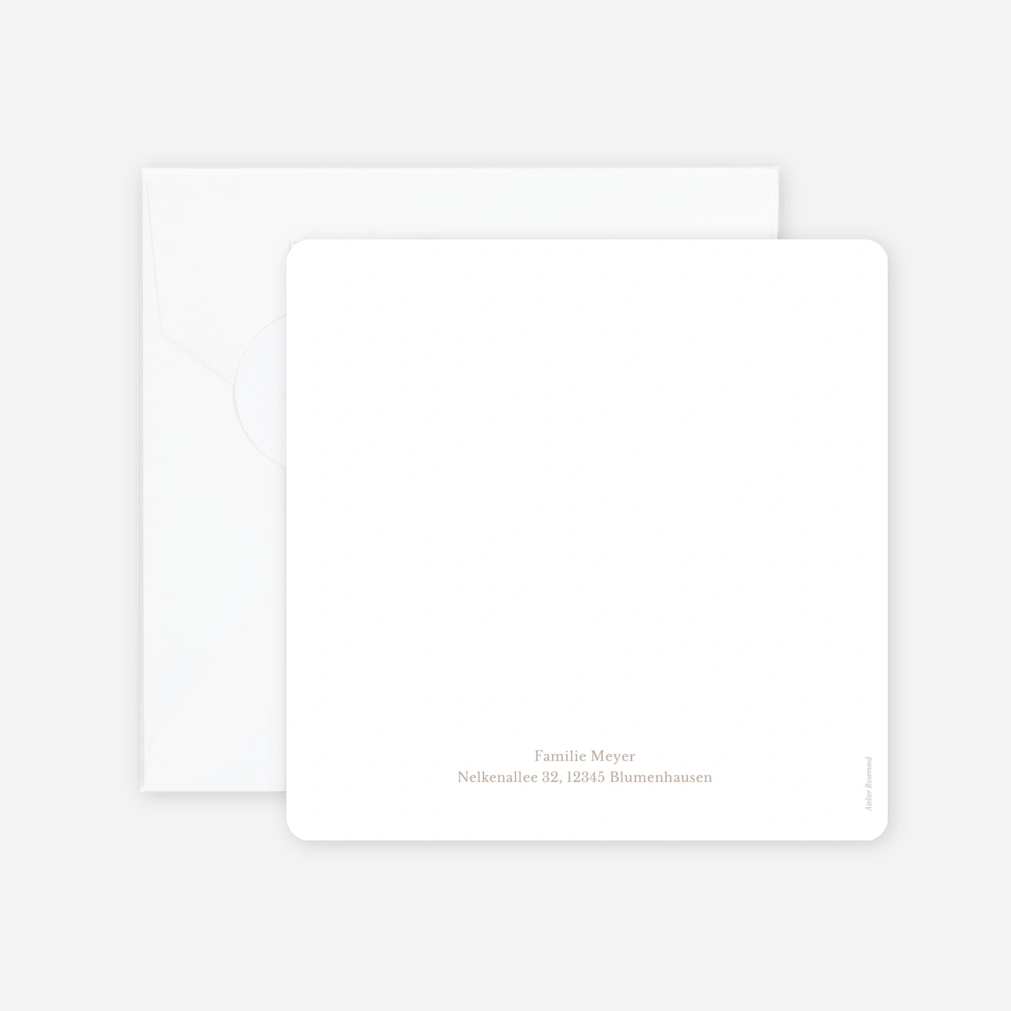 Geburtskarte Kleines Blütenwunder