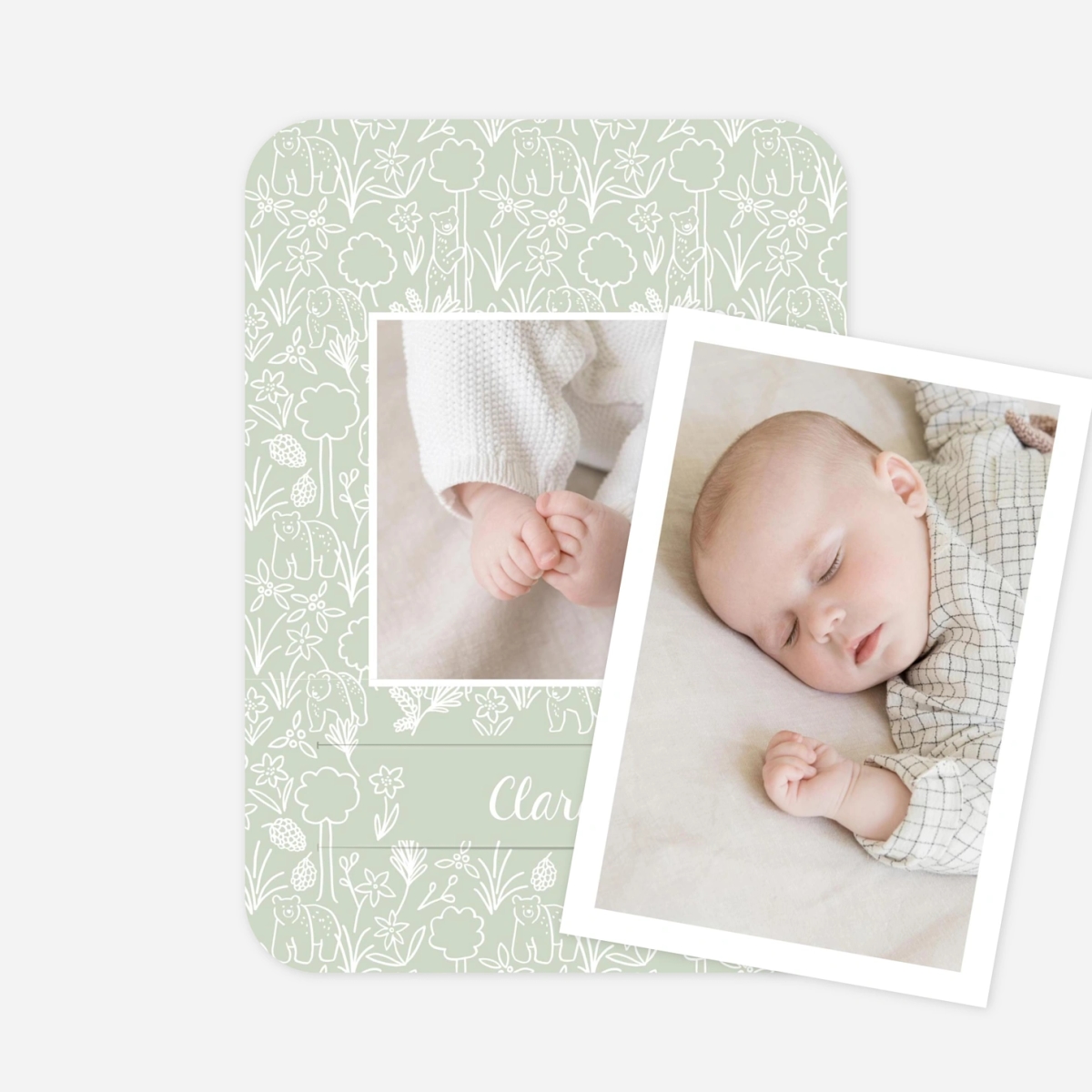 Geburtskarte Kleiner Spaziergang