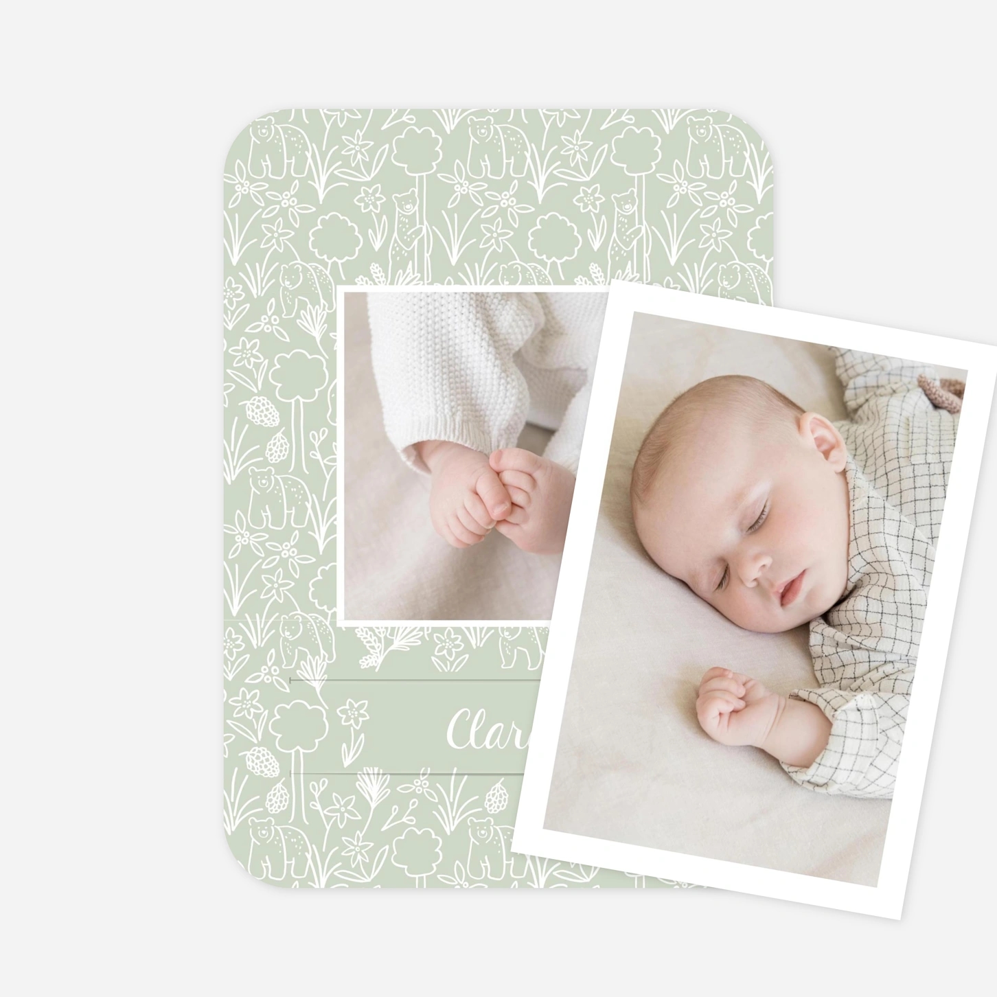 Geburtskarte Kleiner Spaziergang