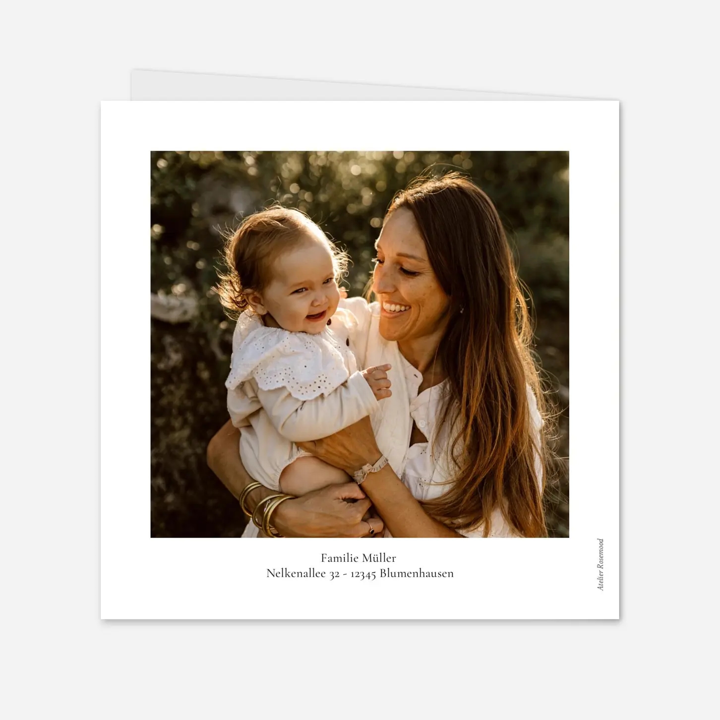 Weihnachtskarte Kleiner Herzschlag