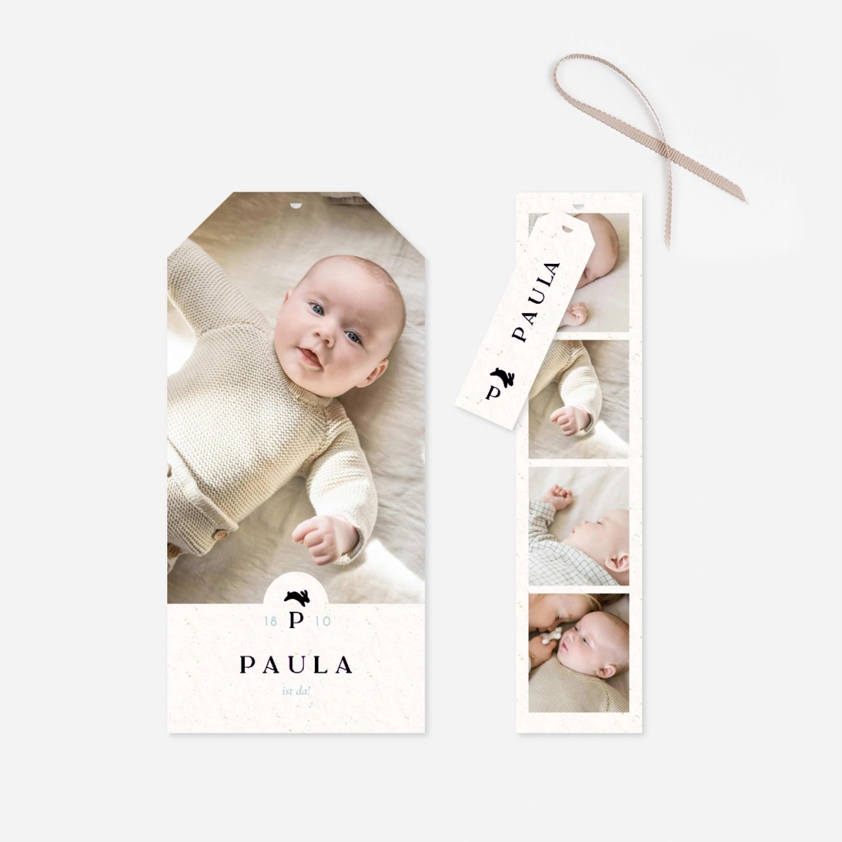 Geburtskarte Kleines Häschen