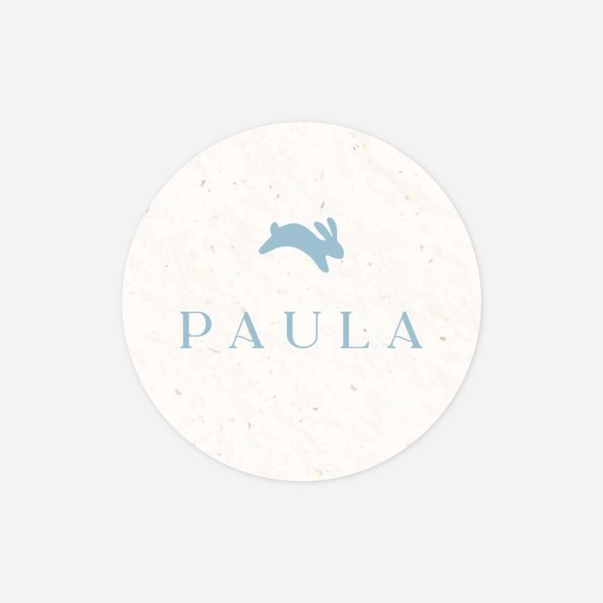 Aufkleber (Gastgeschenk) Kleines Häschen