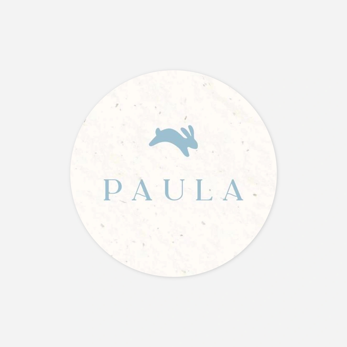 Aufkleber (Gastgeschenk) Kleines Häschen