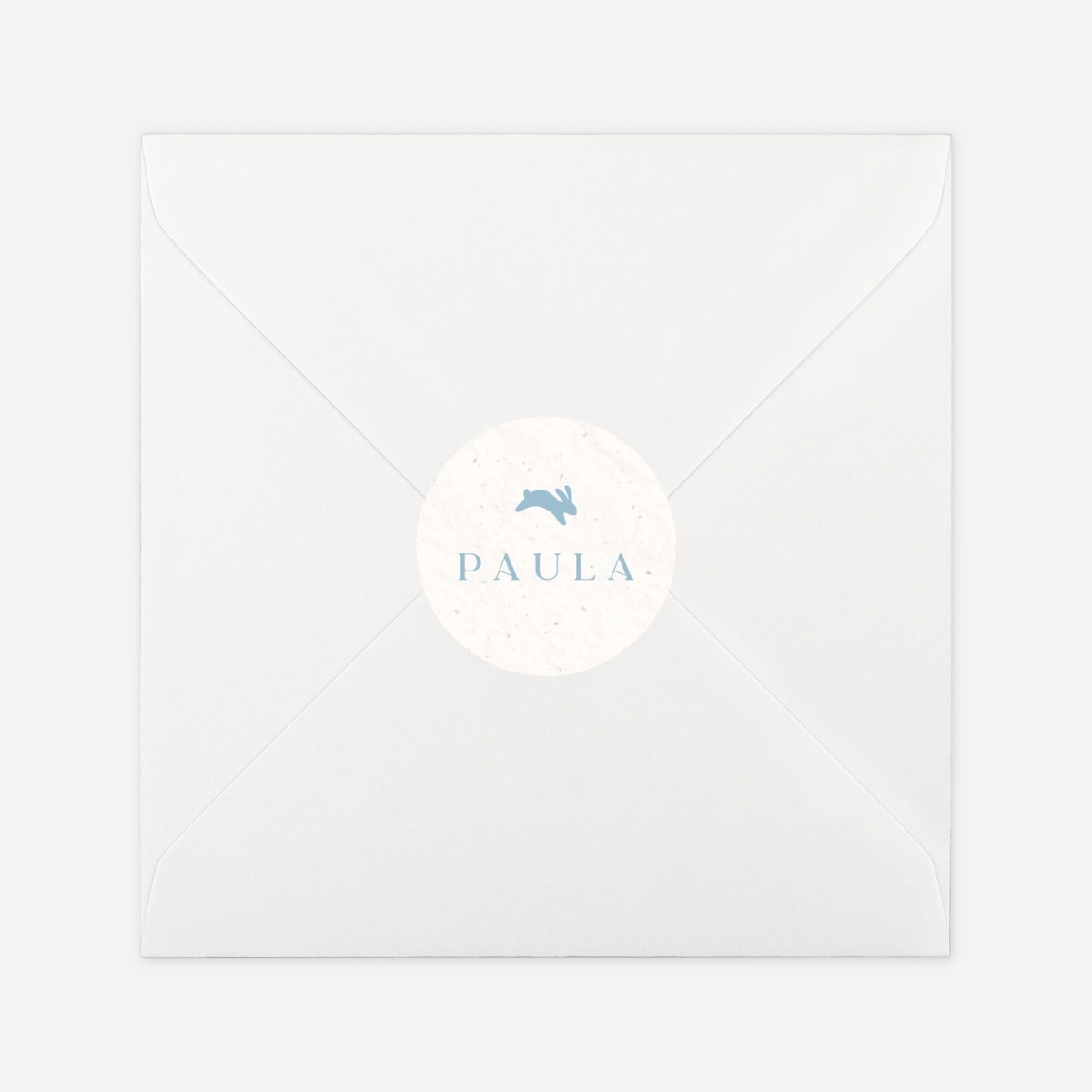 Aufkleber (Gastgeschenk) Kleines Häschen