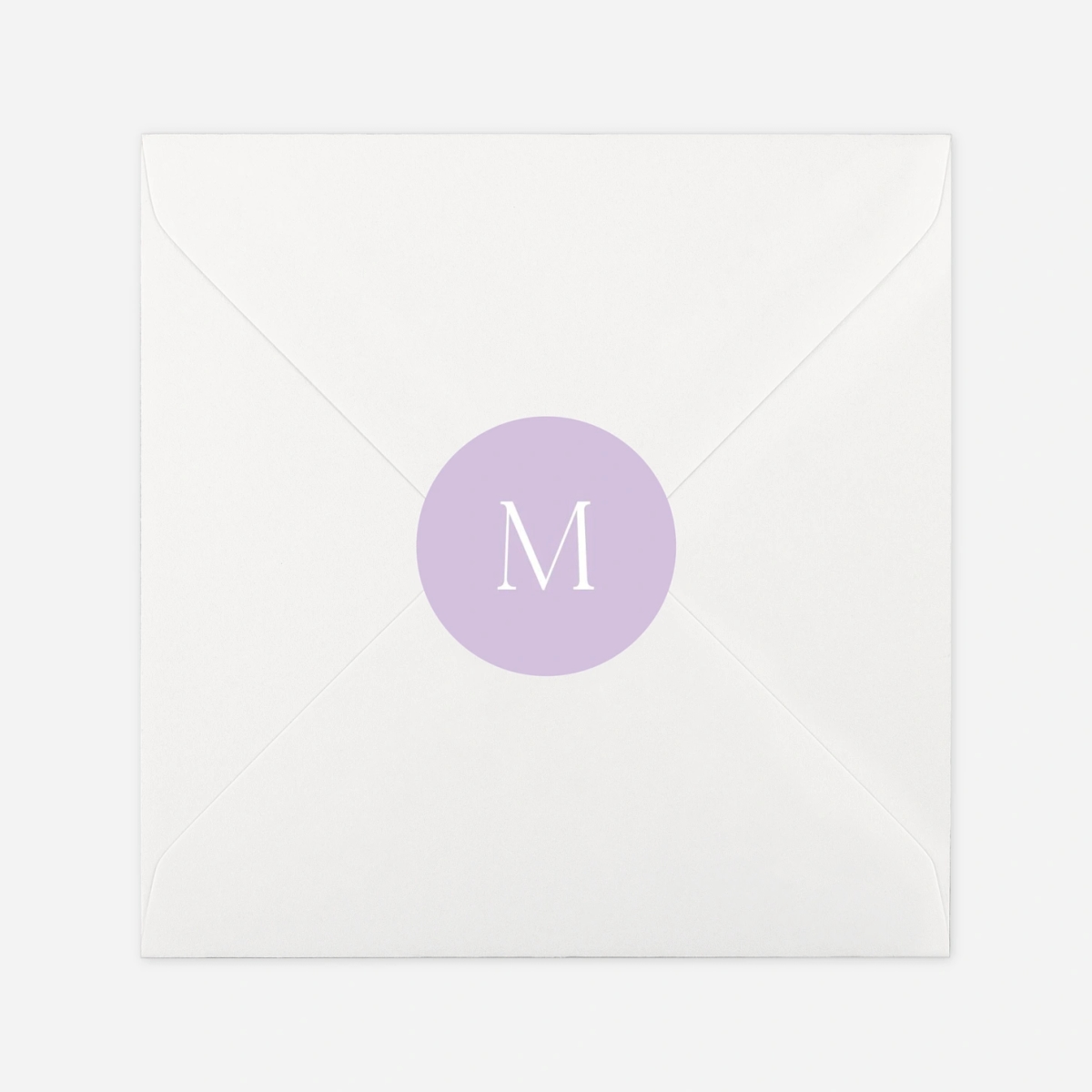 Aufkleber (Gastgeschenk) Kleine initiale