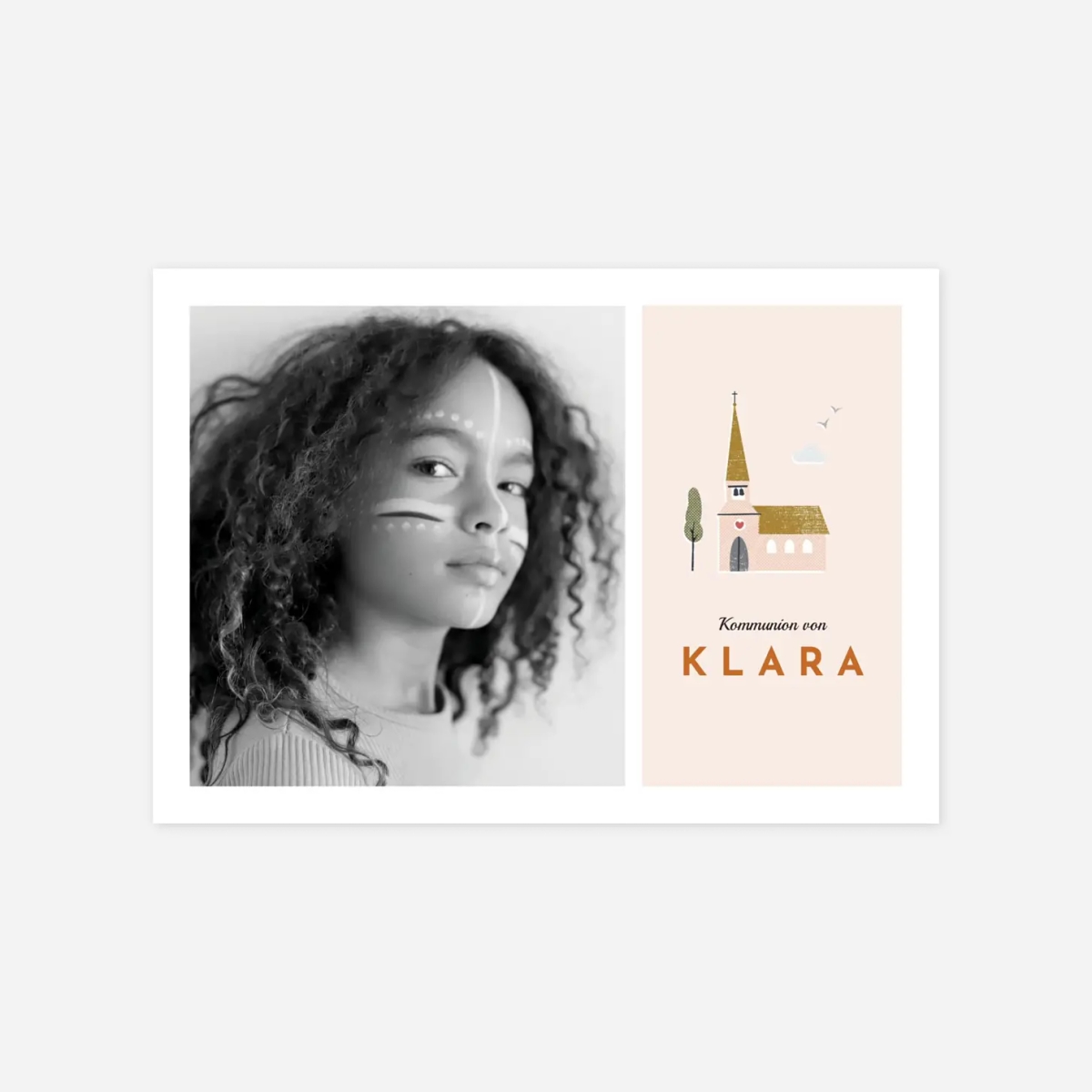 Kommunionseinladung Kleine Kirche