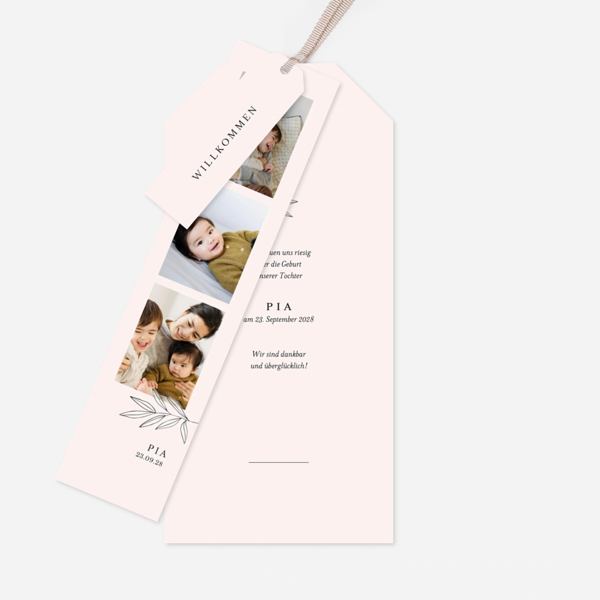 Geburtskarte Kleiner Sprössling