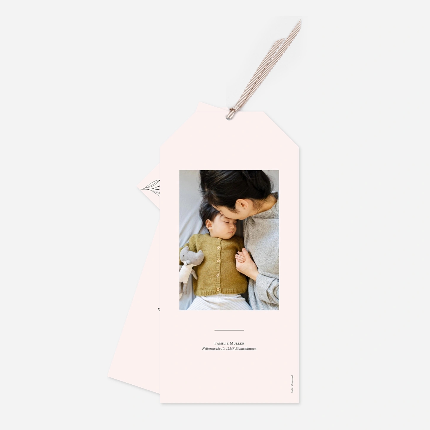 Geburtskarte Kleiner Sprössling