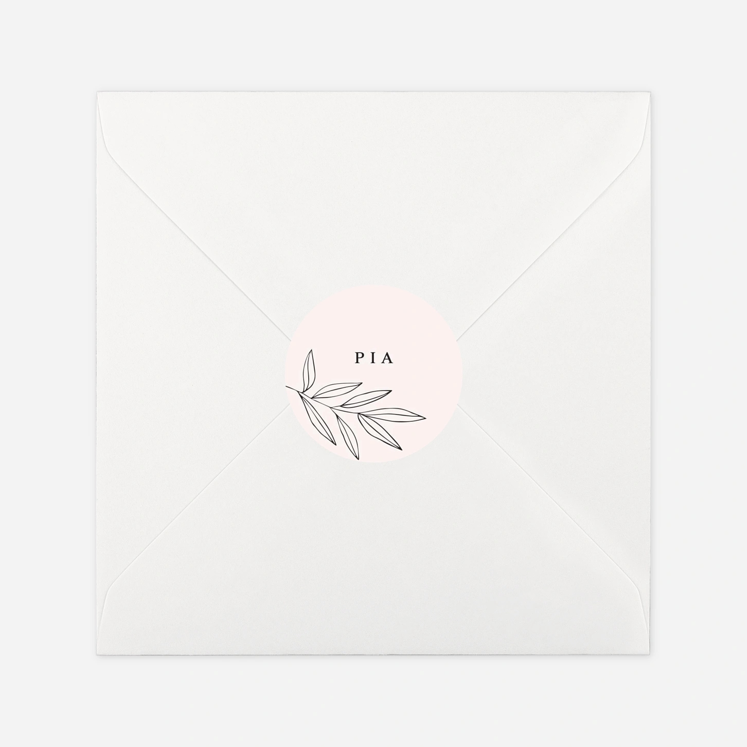 Aufkleber (Gastgeschenk) Kleiner Sprössling