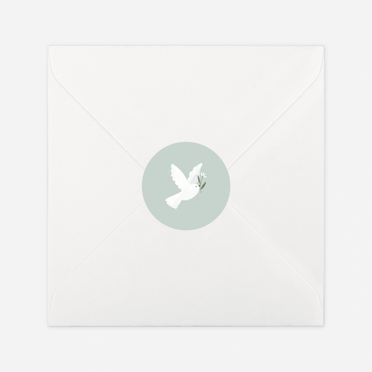 Aufkleber Kommunion Konfirmation Kleines Täubchen