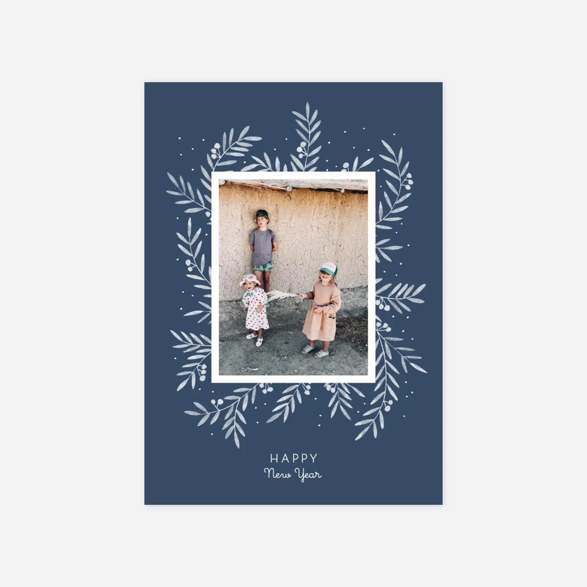 Weihnachtskarte Kleine Zweige