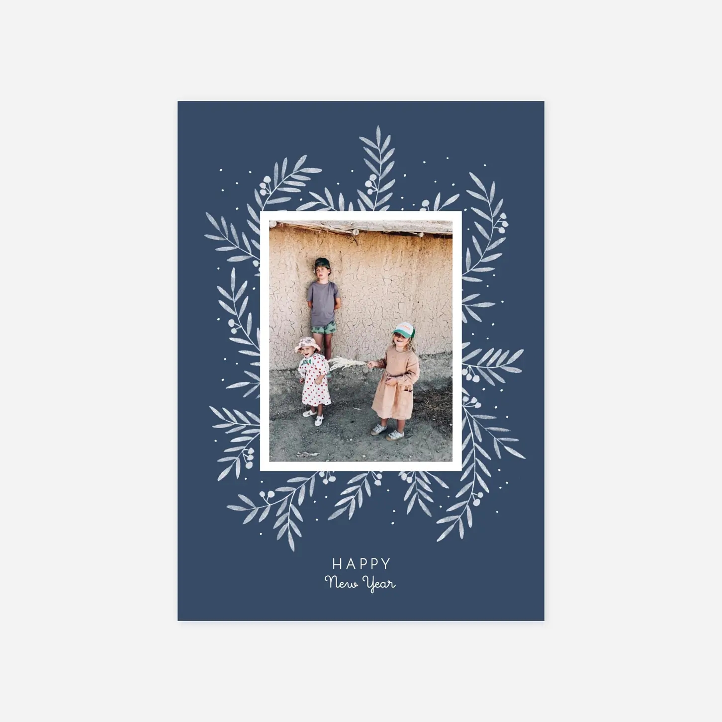 Weihnachtskarte Kleine Zweige