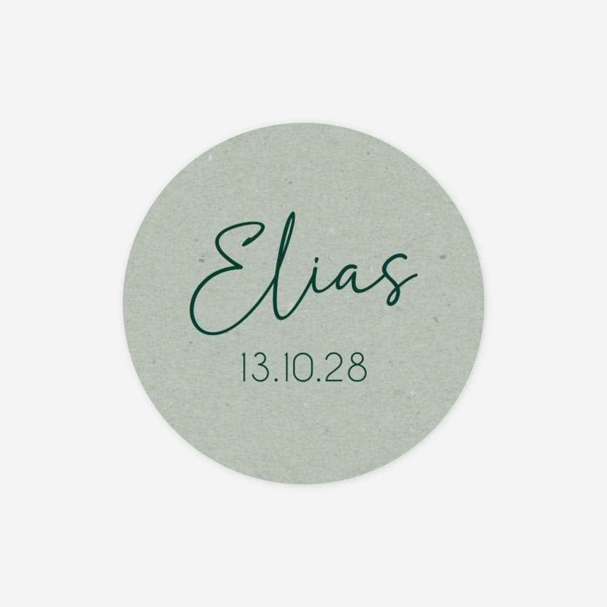 Aufkleber (Gastgeschenk) Knipskunst