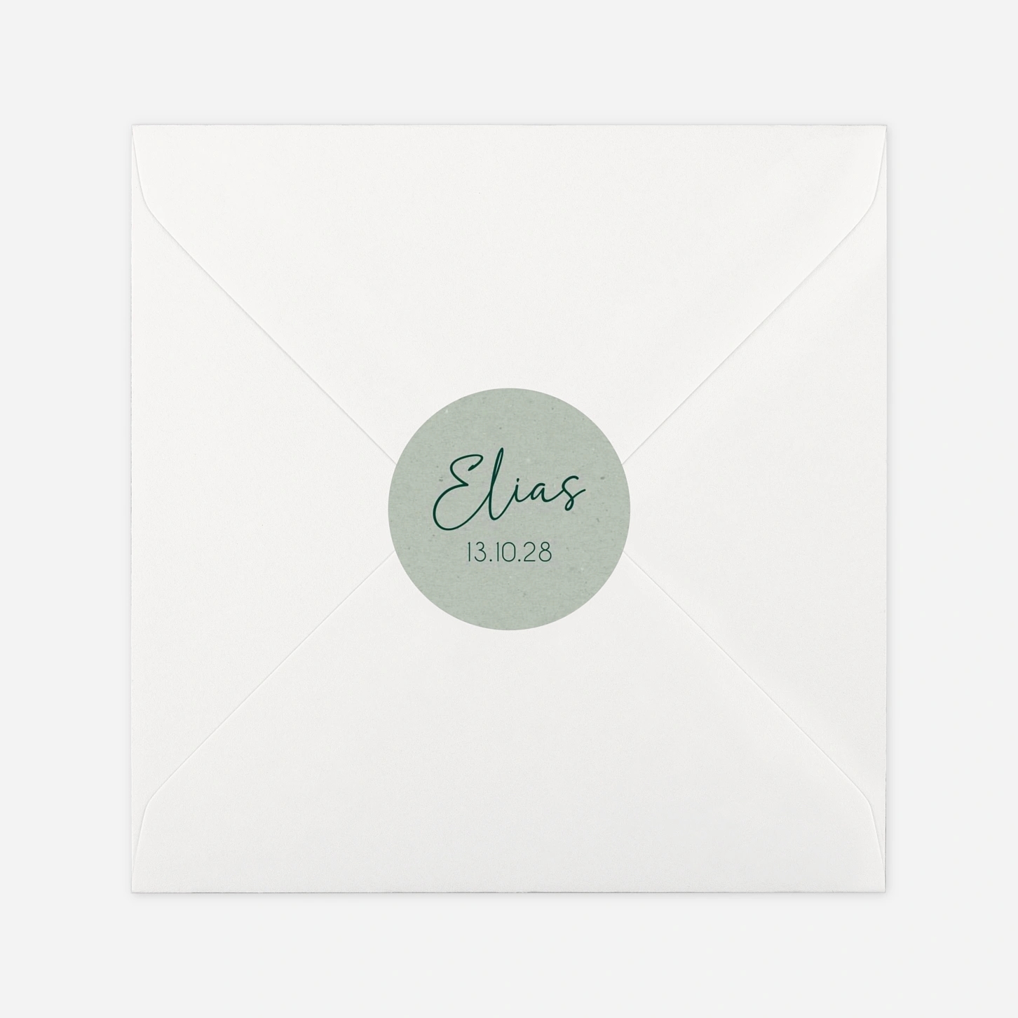 Aufkleber (Gastgeschenk) Knipskunst