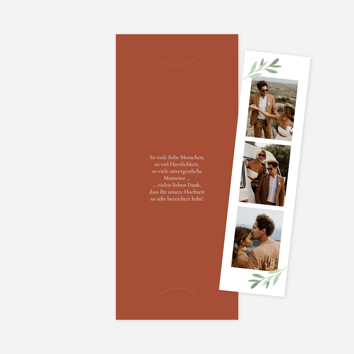 Dankeskarte Hochzeit Kreta