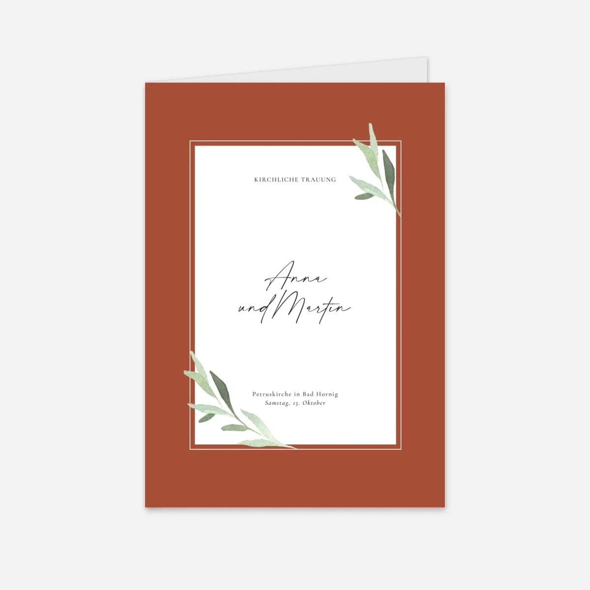 Kirchenheft Hochzeit Kreta