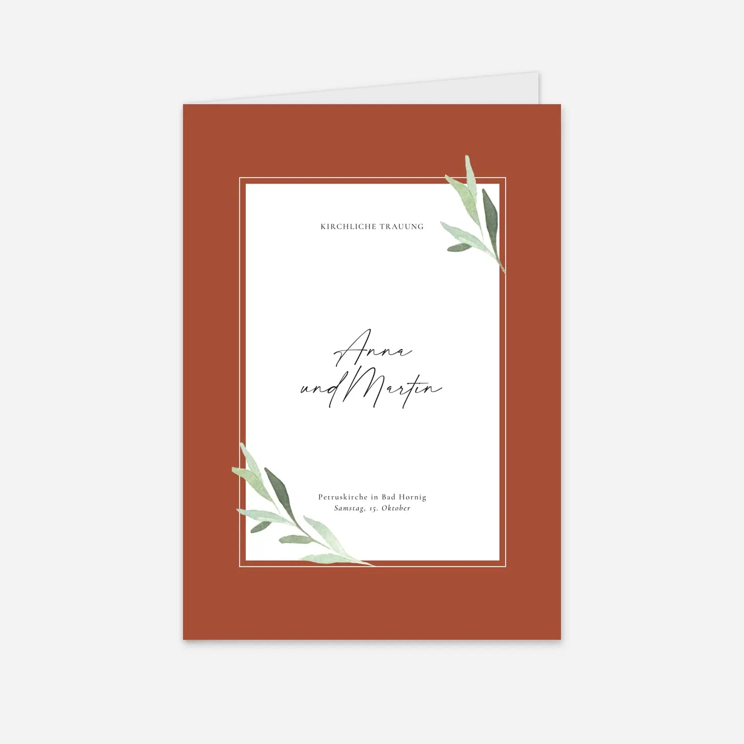 Kirchenheft Hochzeit Kreta