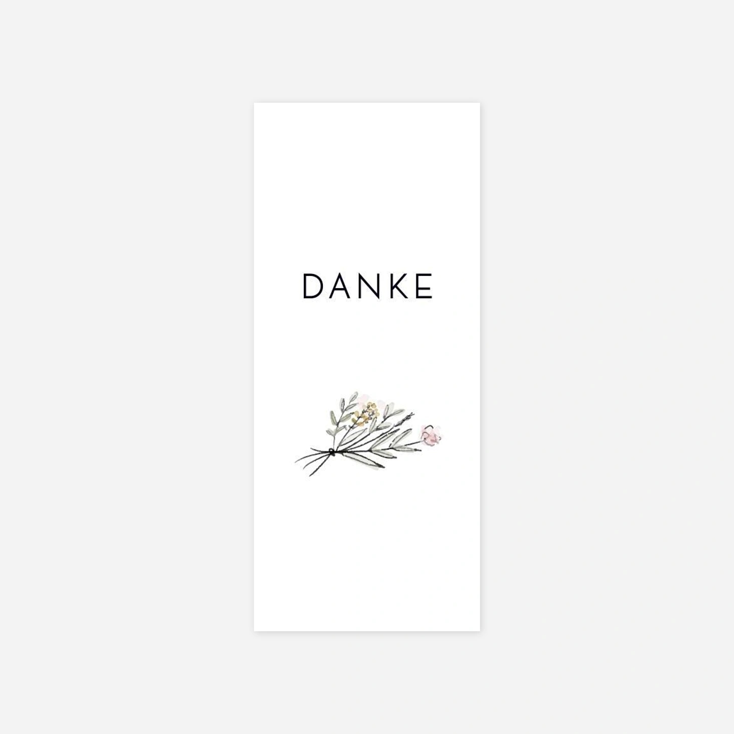 Geschenkaufkleber Hochzeit Landblume (Garten)