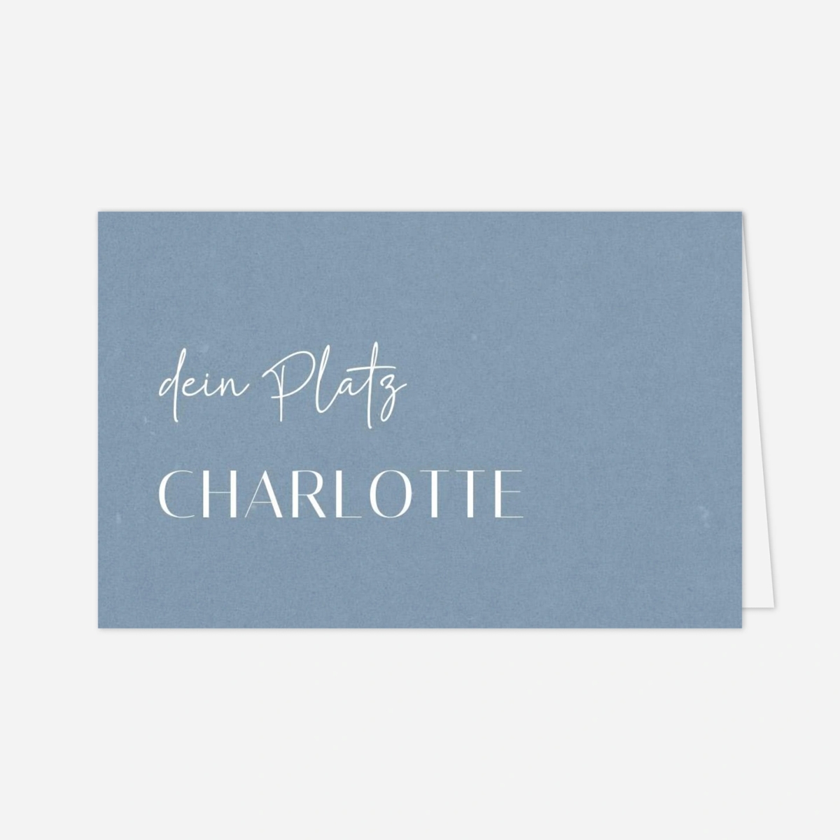 Platzkarte Hochzeit Liebesrausch