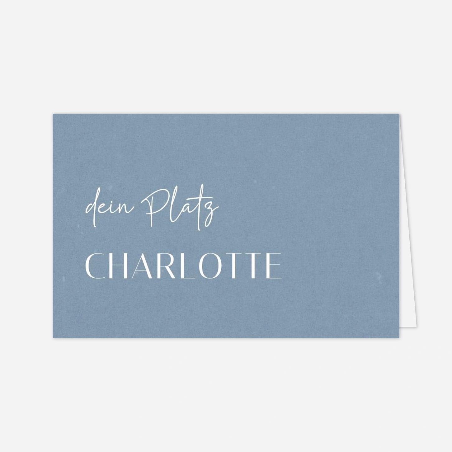 Platzkarte Hochzeit Liebesrausch