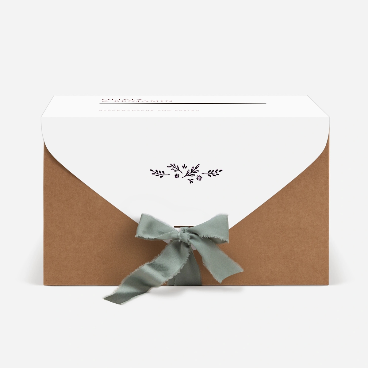 Kartenbox Hochzeit Laure de Sagazan Gold