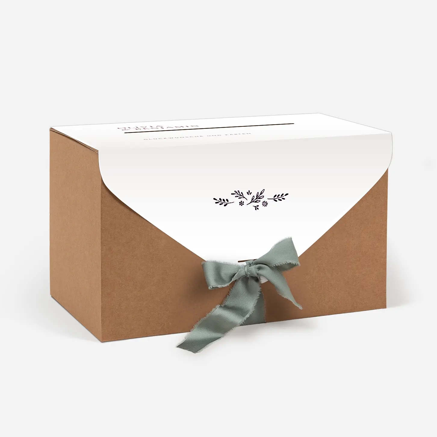 Kartenbox Hochzeit Laure de Sagazan Gold