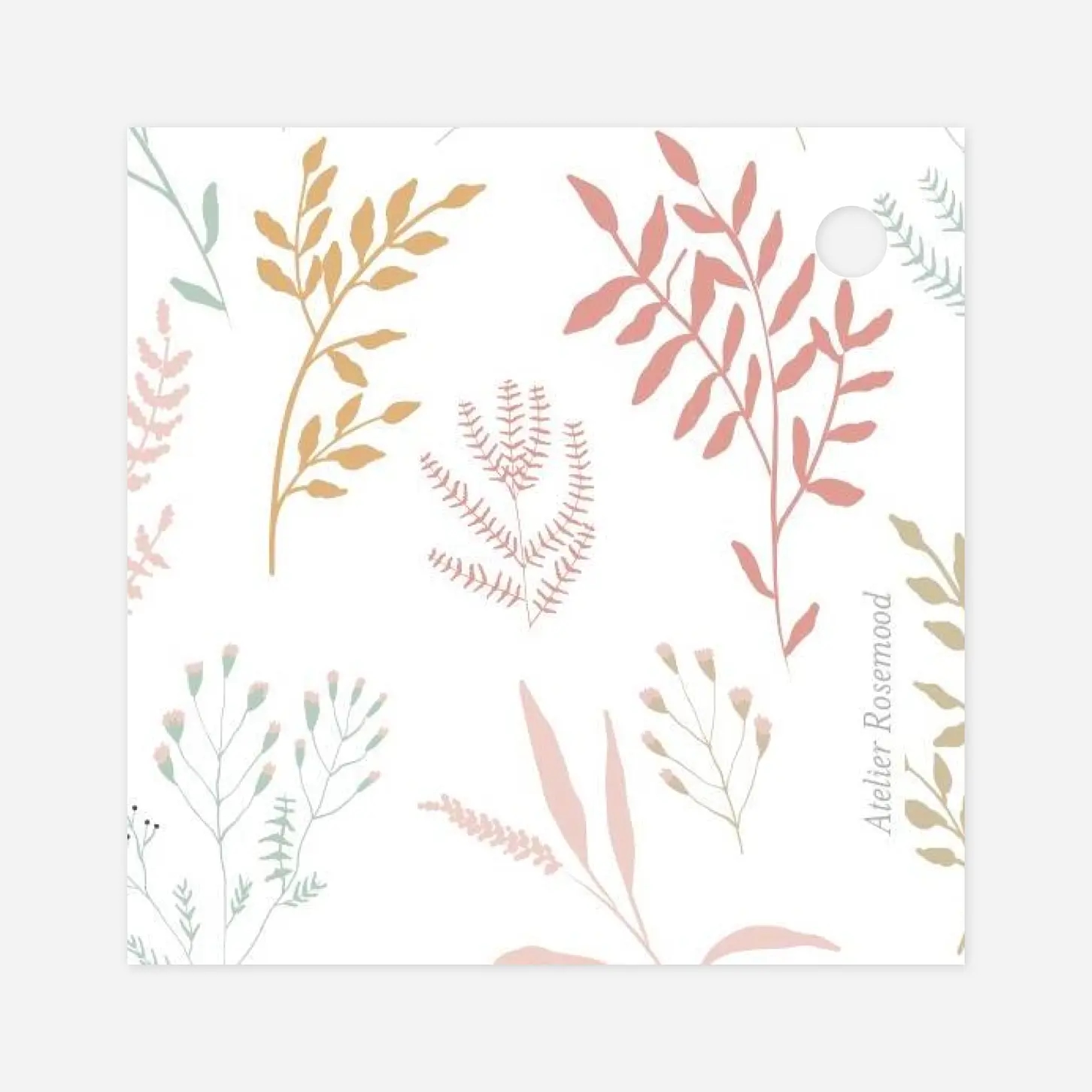 Anhänger Taufe Liberty Blumen