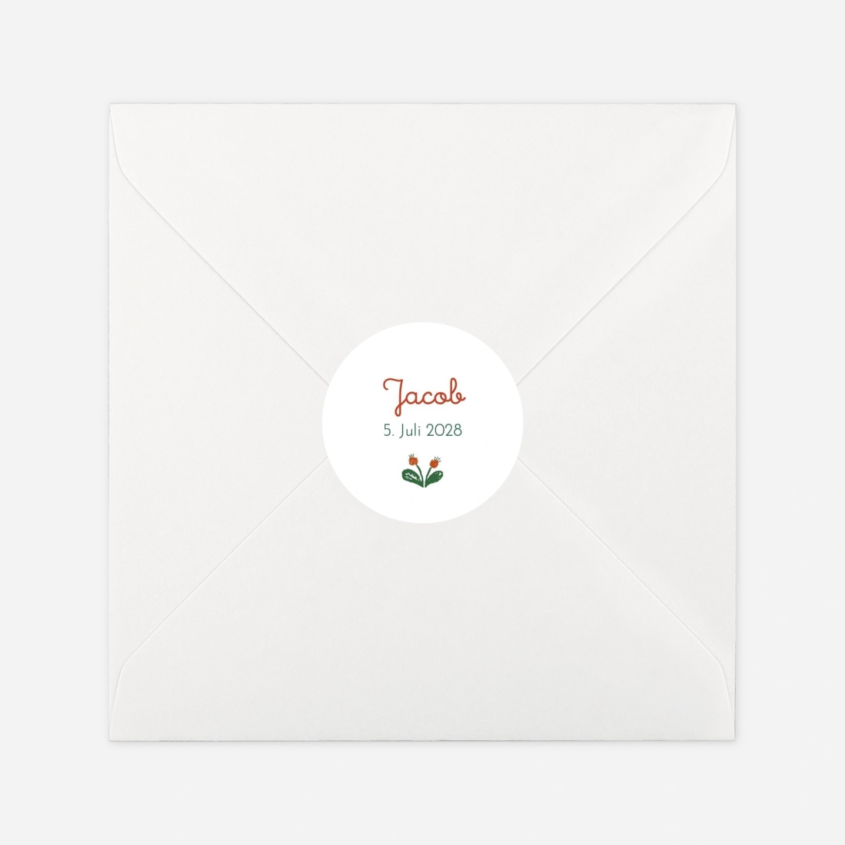 Aufkleber (Gastgeschenk) Liberty Eichhörnchen