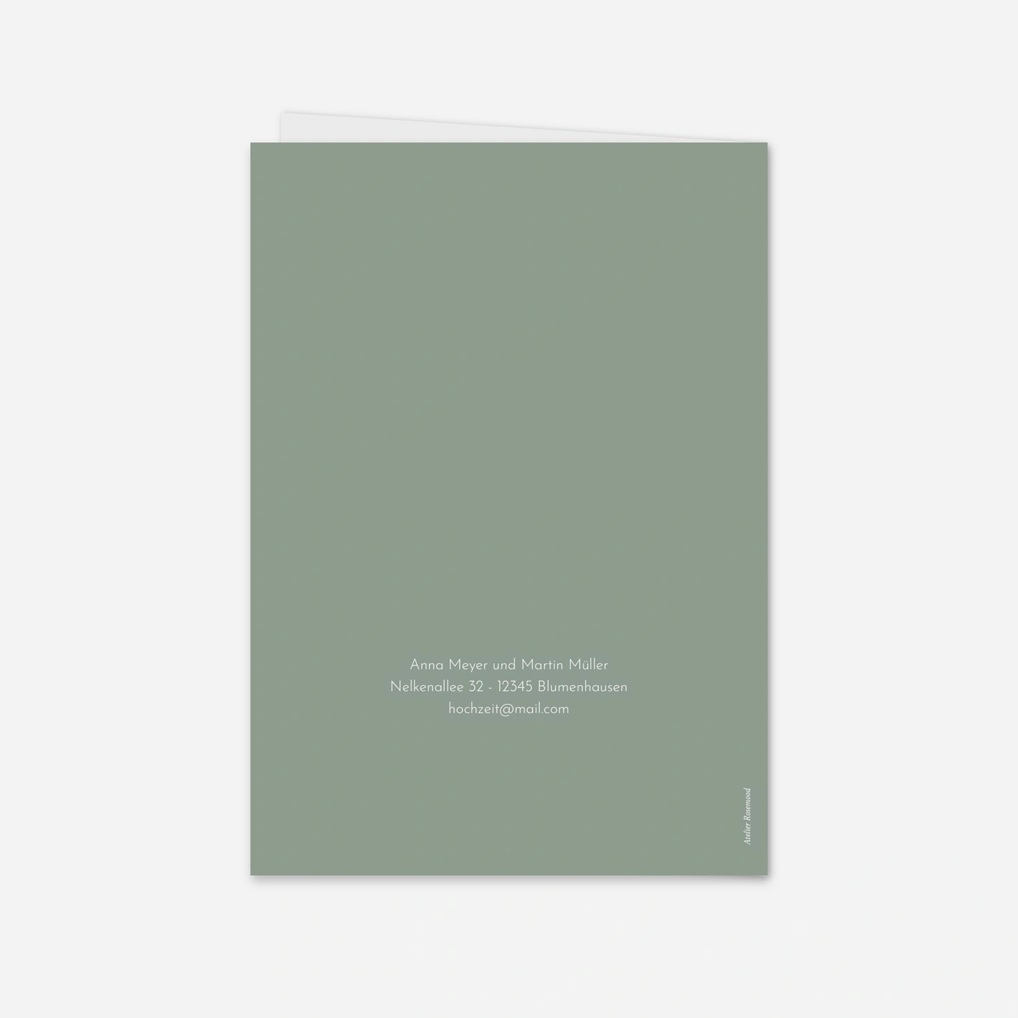 Hochzeitseinladung Liebesreise