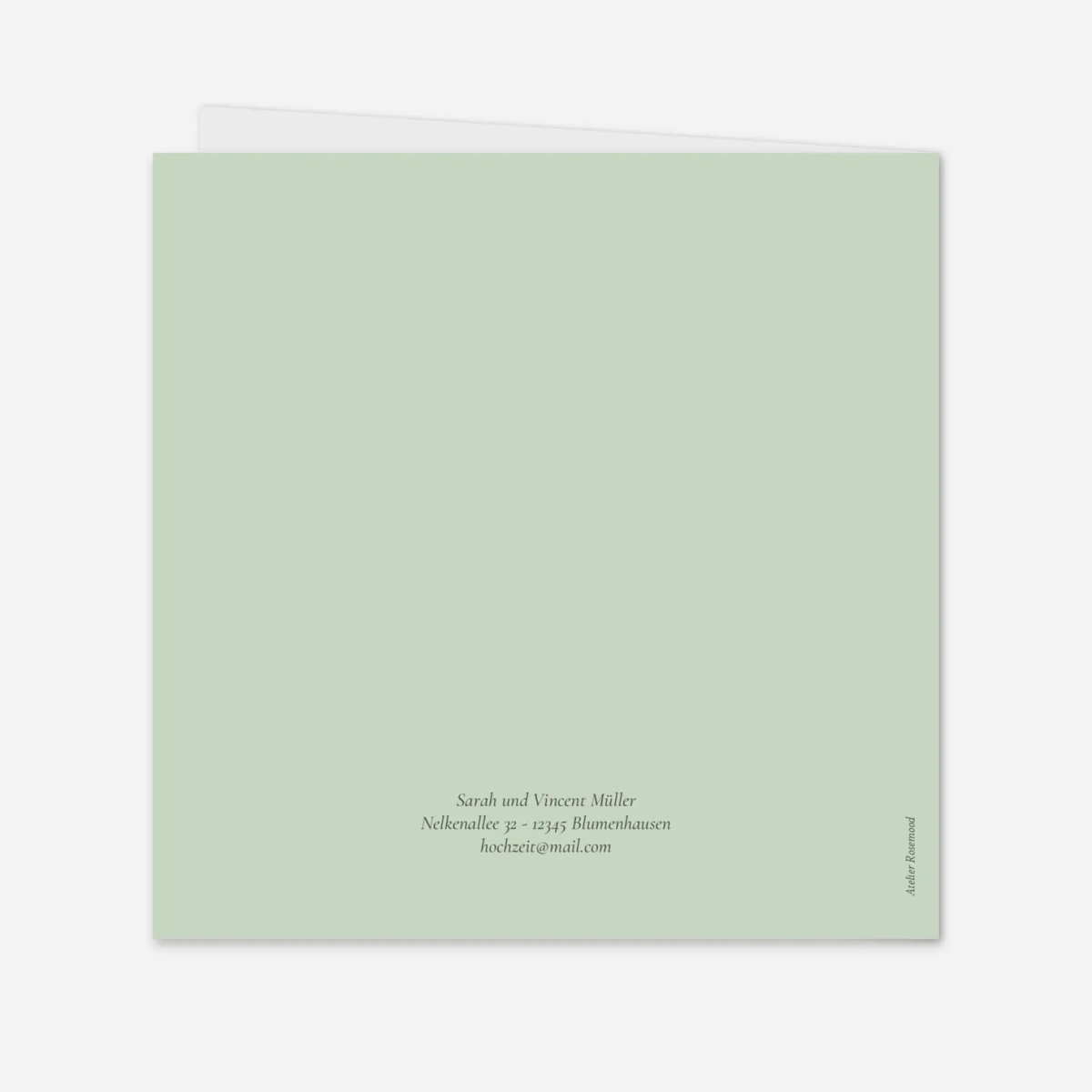 Dankeskarte Hochzeit Liebeserklärung