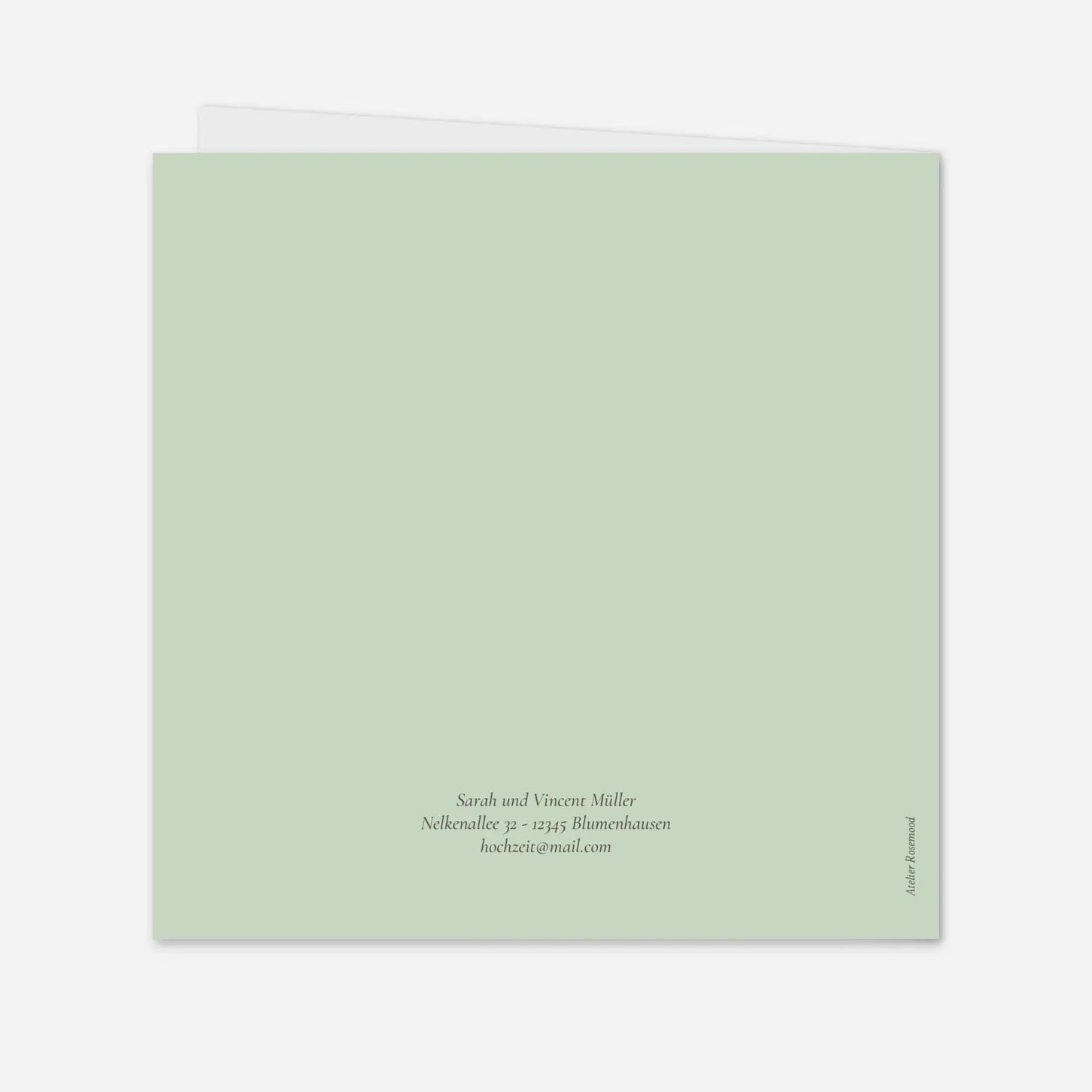 Dankeskarte Hochzeit Liebeserklärung