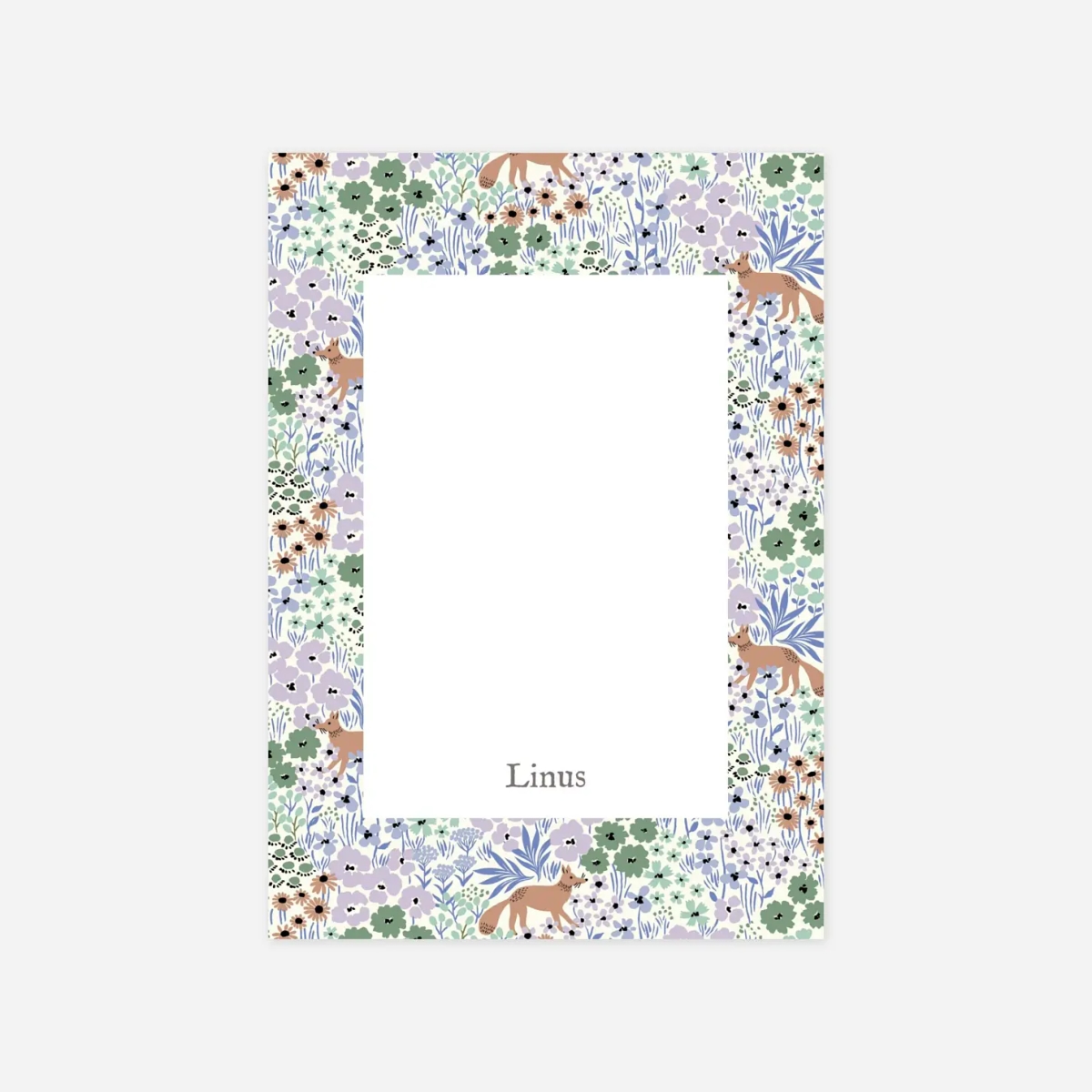 Geburtskarte Liberty Fuchs