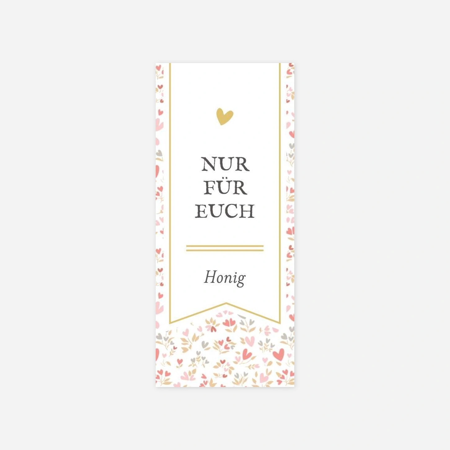 Aufkleber Taufe Liberty Herz