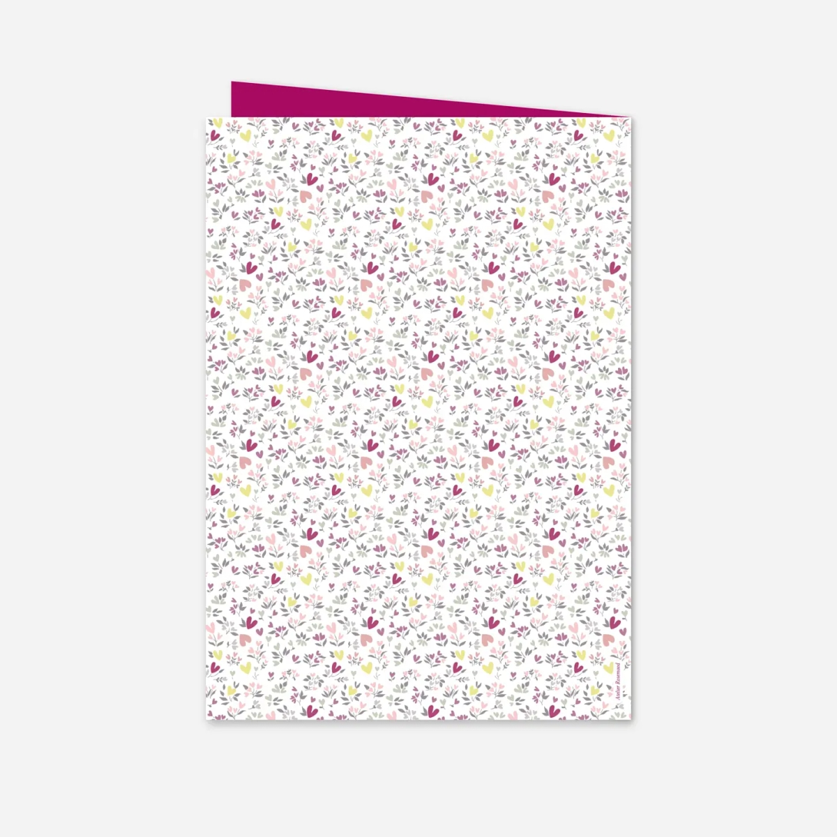 Kirchenheft Taufe Liberty Herz