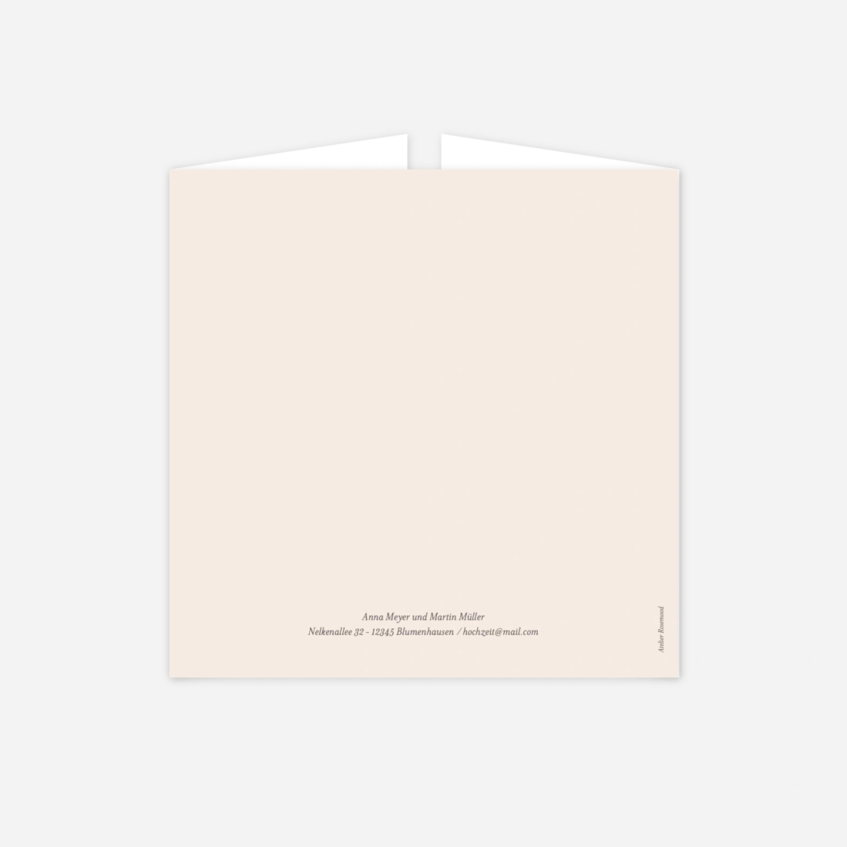 Hochzeitseinladung Ort der Liebe