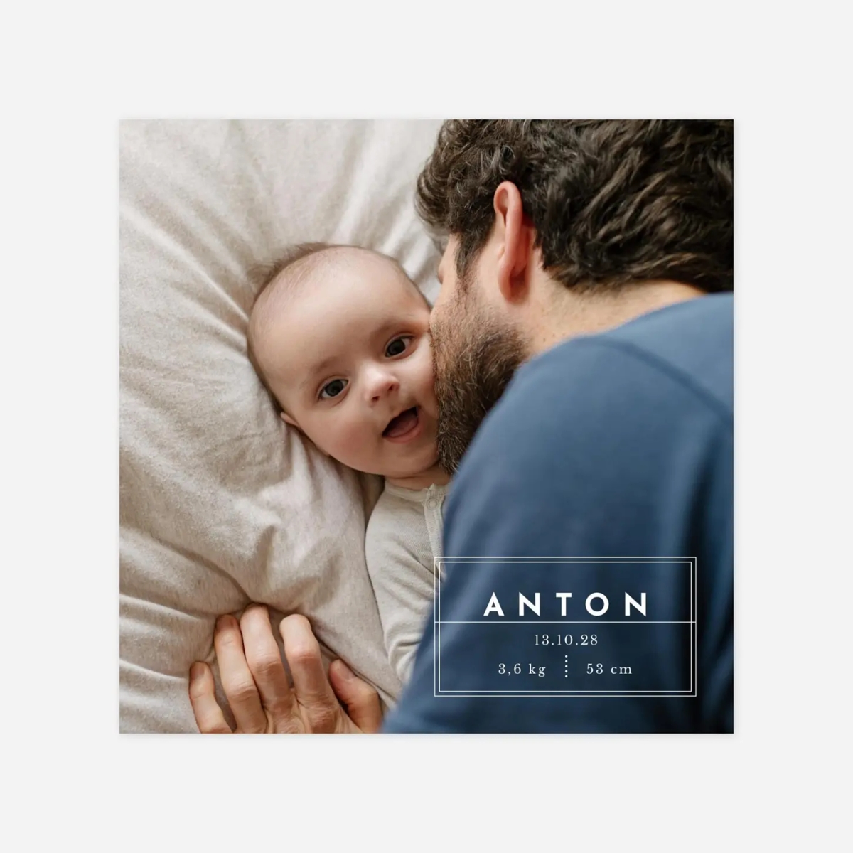 Geburtskarte Lieblingsbild