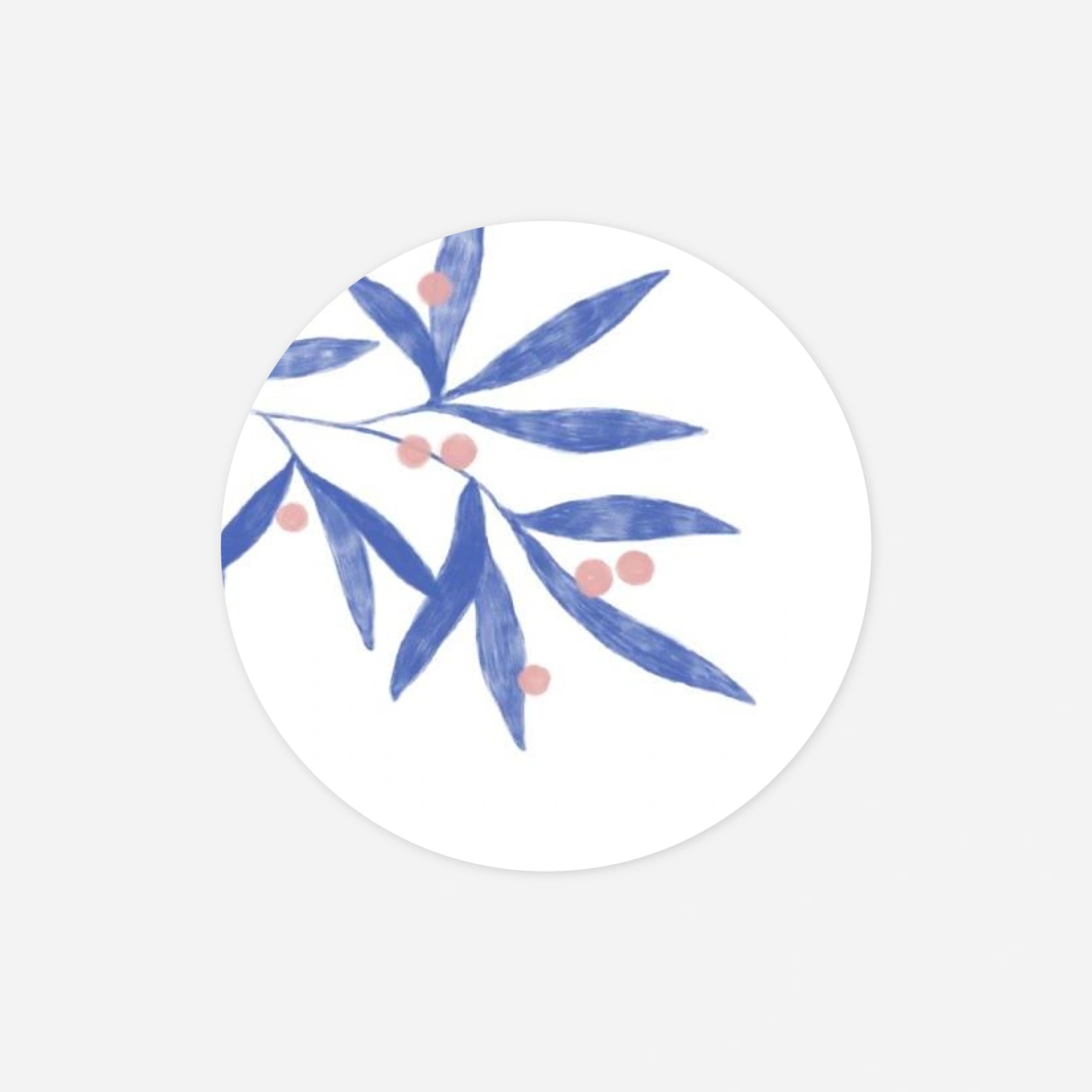 Aufkleber (Gastgeschenk) Lorbeer