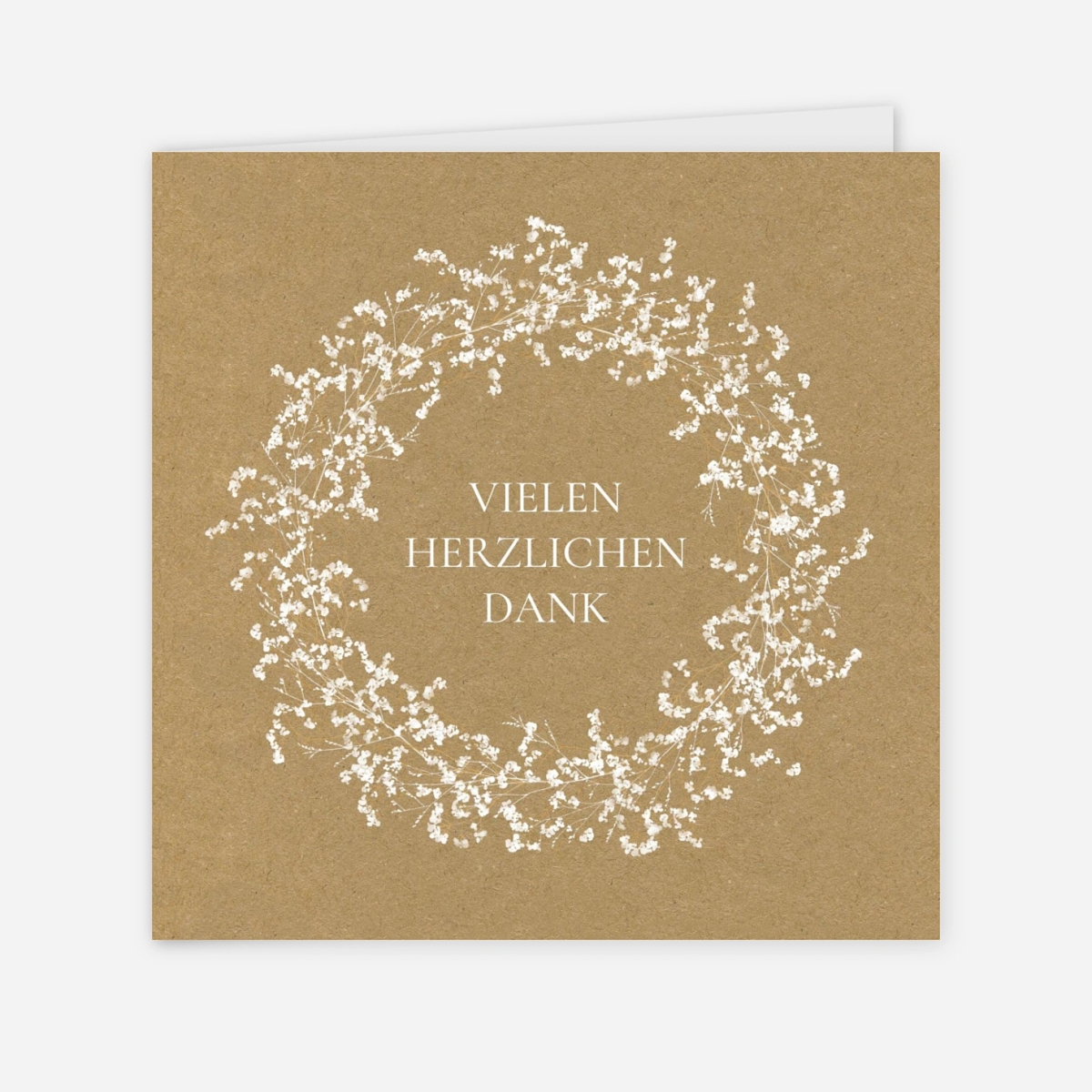 Dankeskarte Hochzeit Luft und Liebe