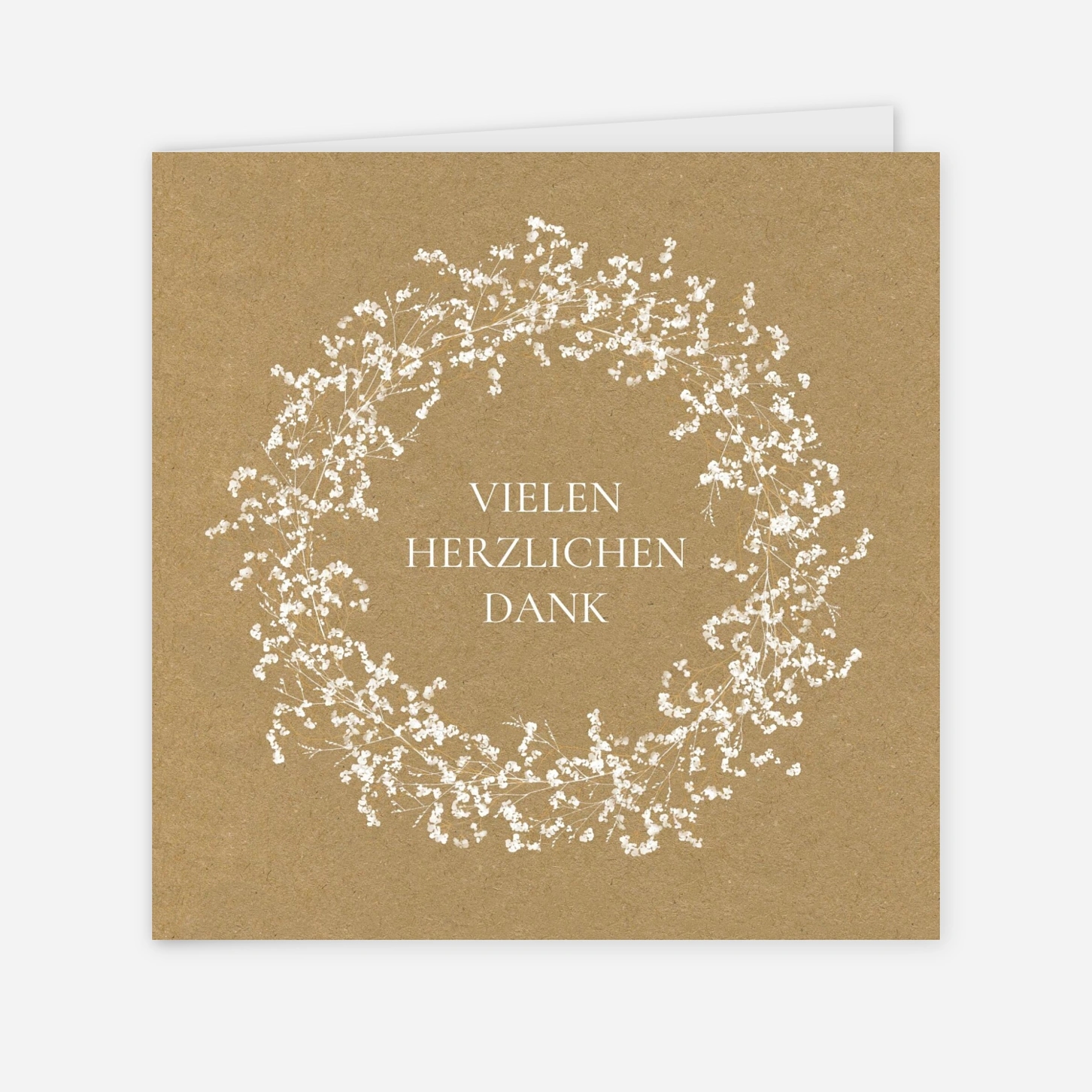 Dankeskarte Hochzeit Luft und Liebe