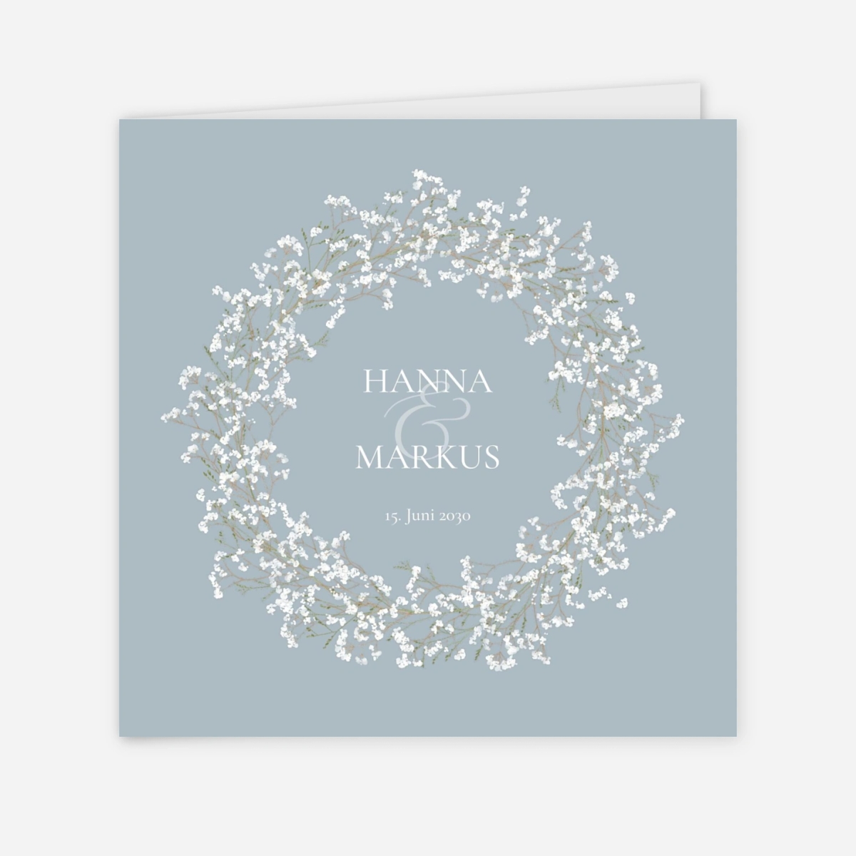 Hochzeitseinladung Luft und Liebe