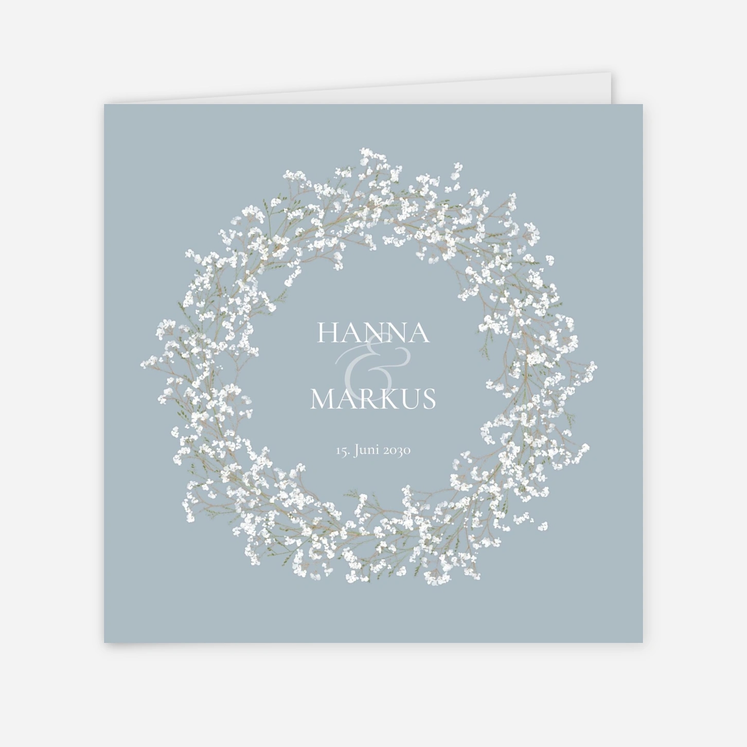 Hochzeitseinladung Luft und Liebe