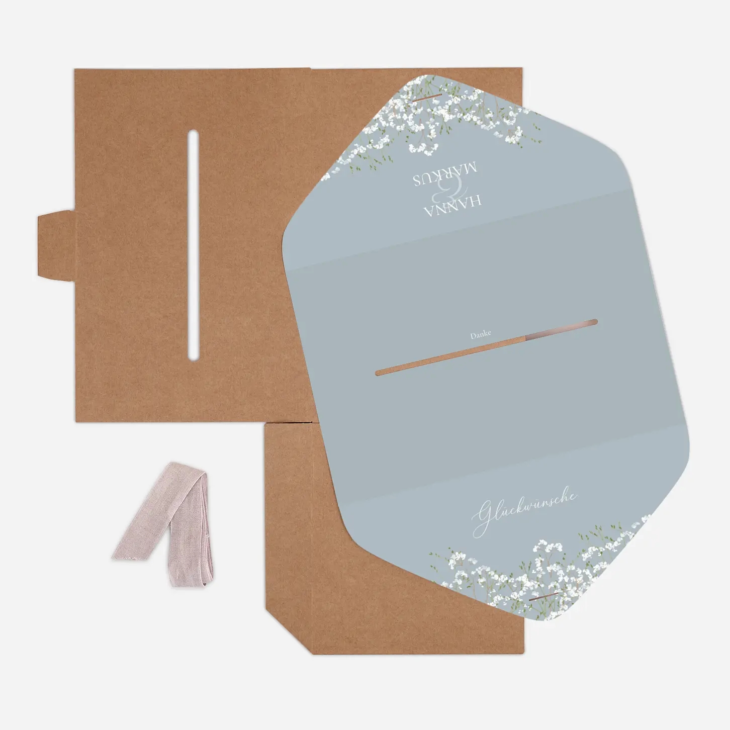 Kartenbox Hochzeit Luft und Liebe