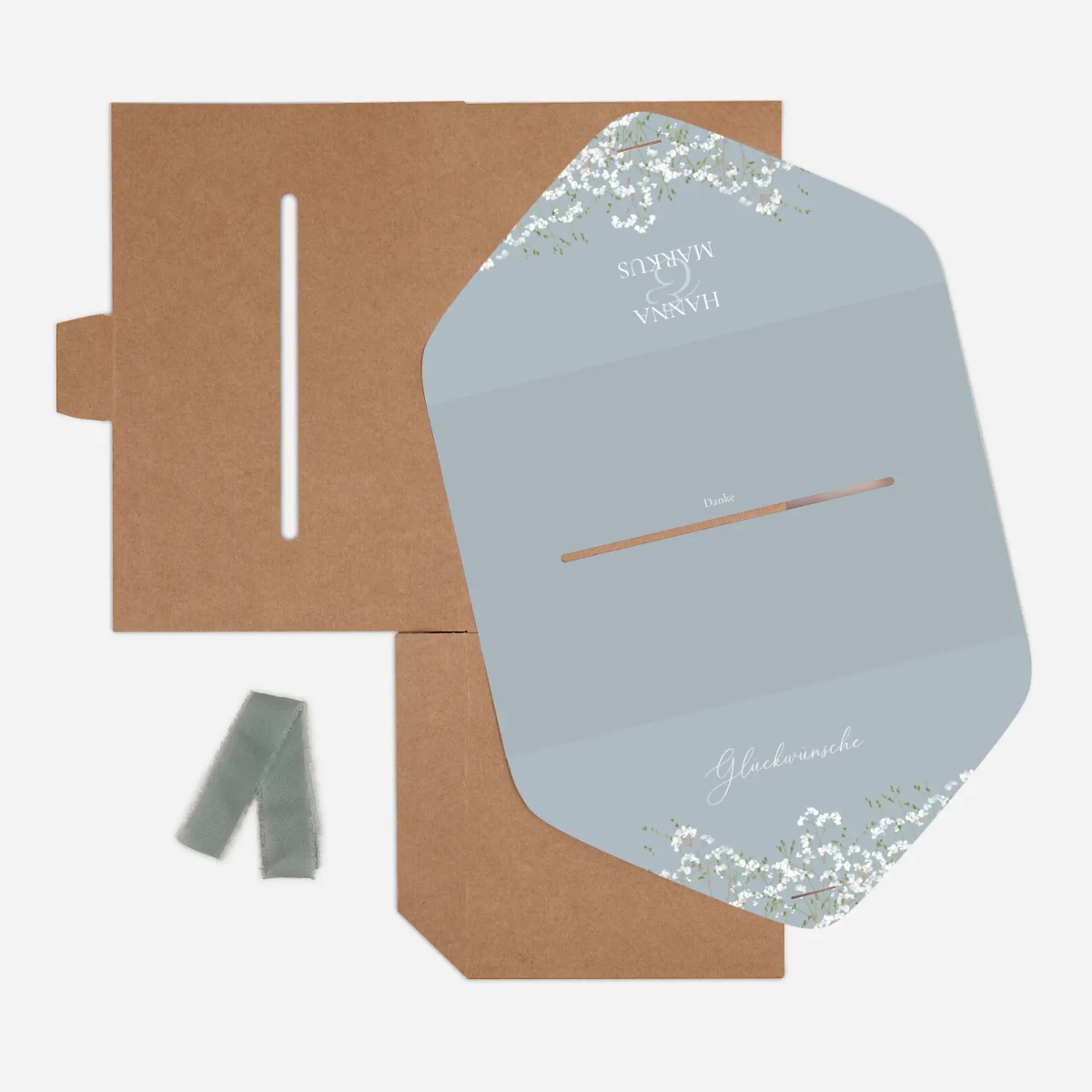 Kartenbox Hochzeit Luft und Liebe