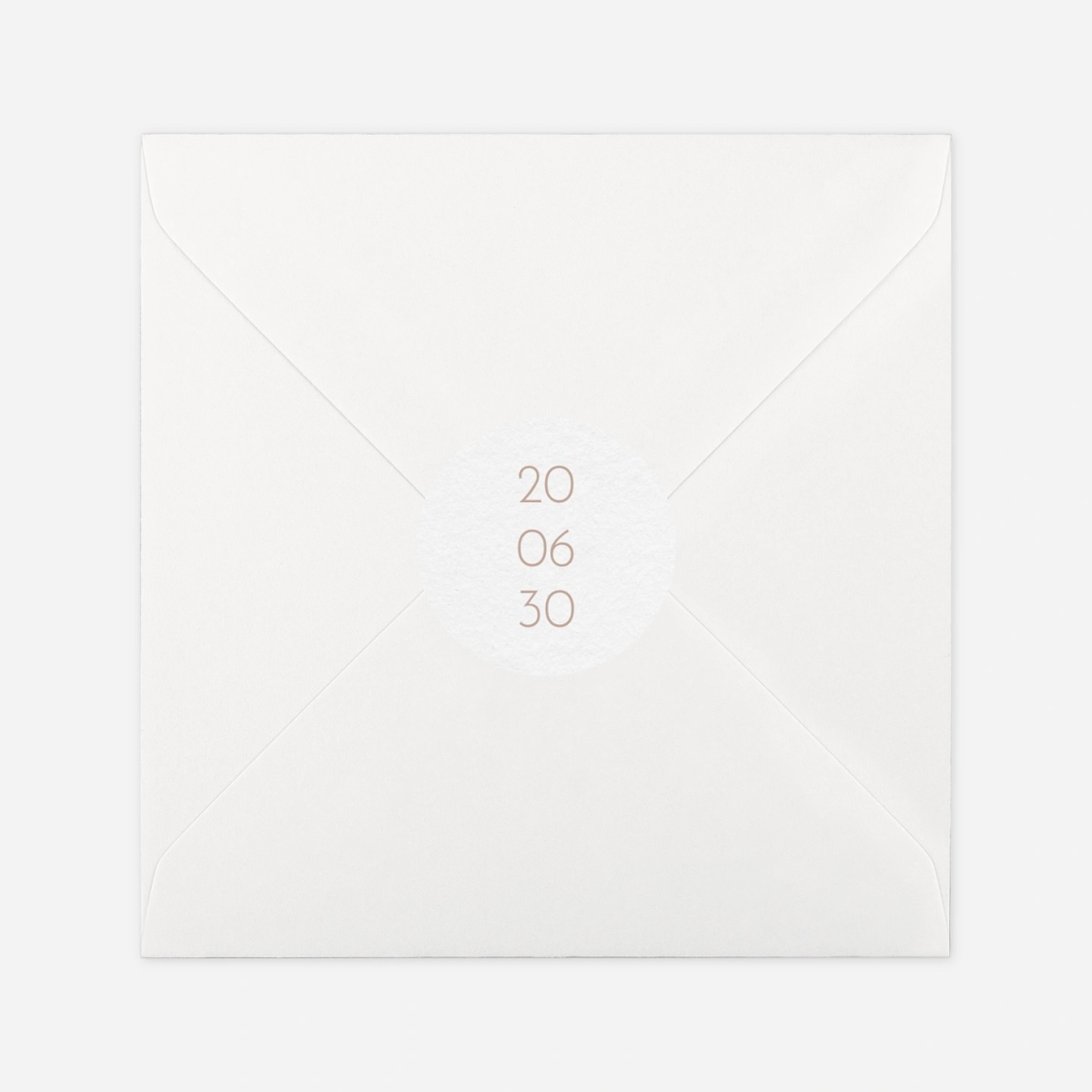 Geschenkaufkleber Hochzeit Minimalistische Eleganz