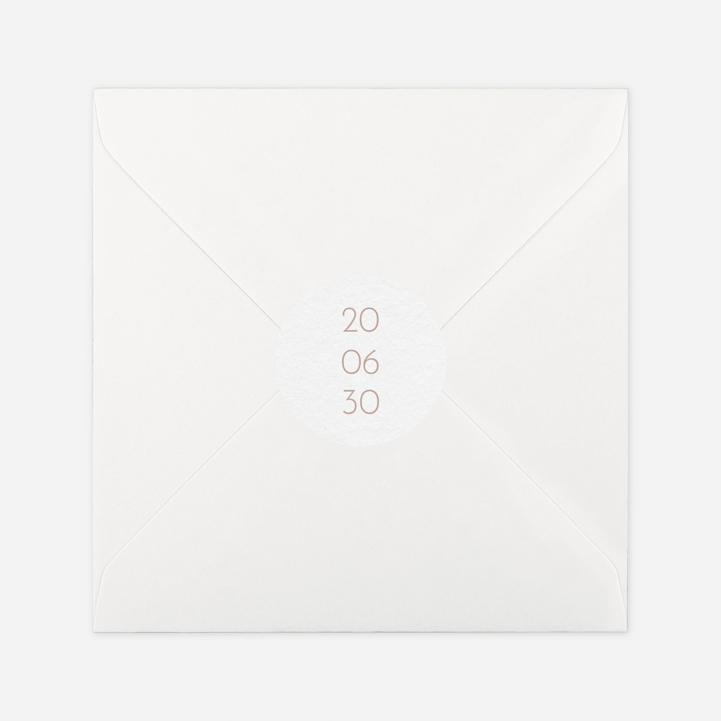 Geschenkaufkleber Hochzeit Minimalistische Eleganz