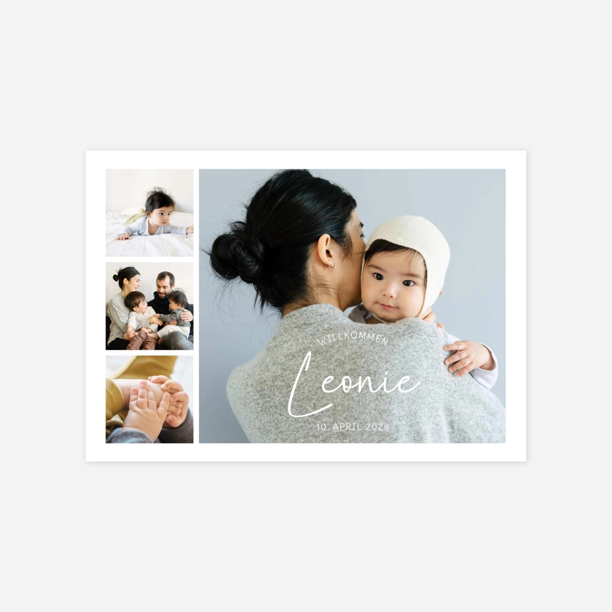 Geburtskarte Morgensternchen