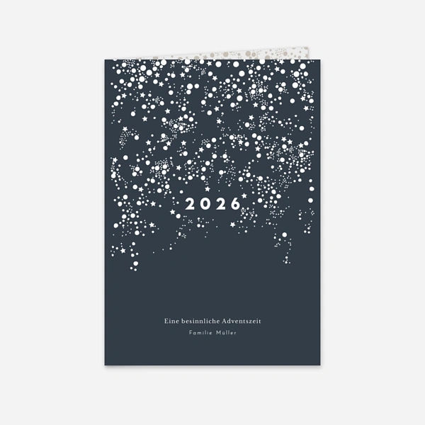 Milchstraße (Klappkarte)